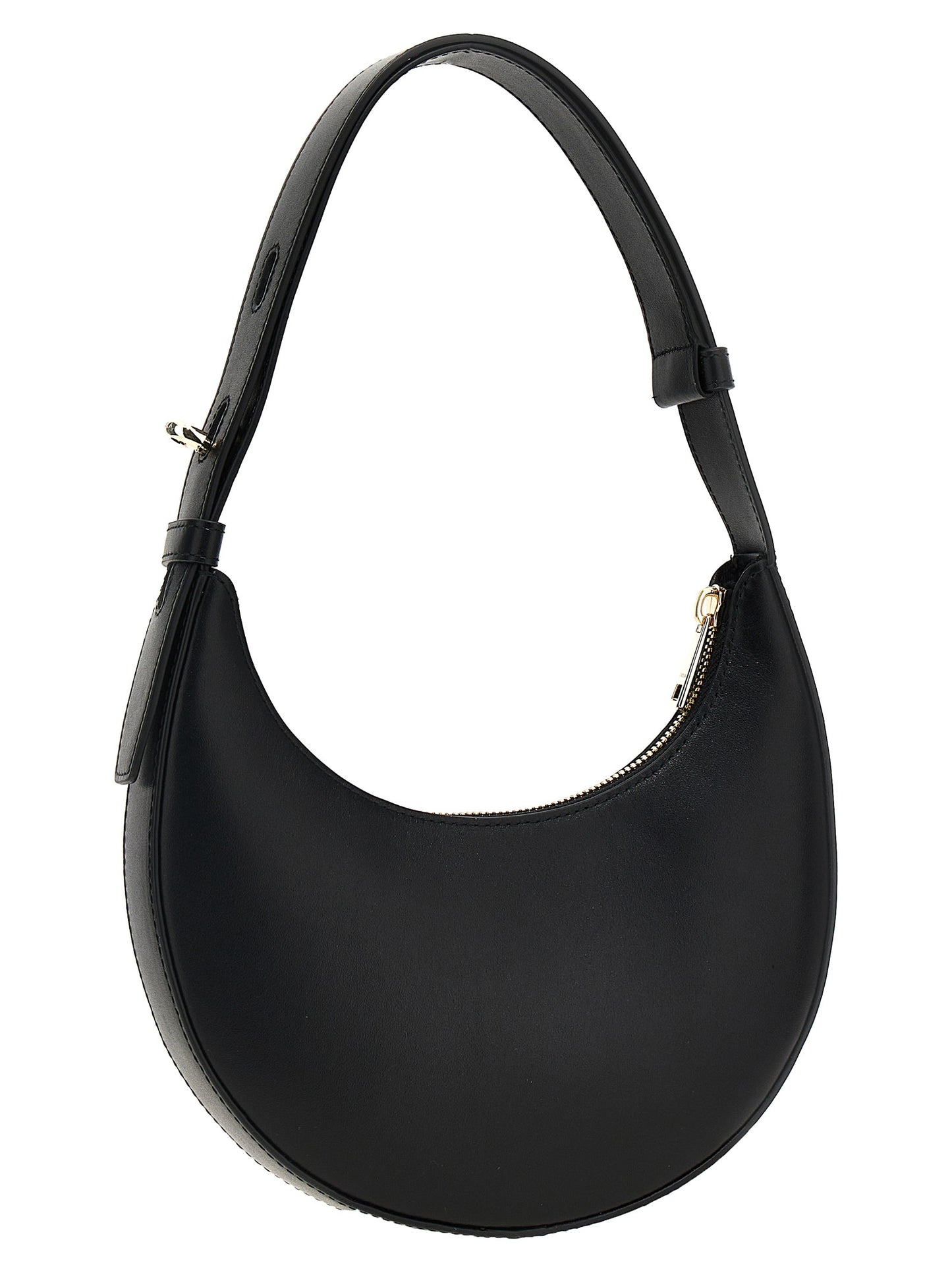 Furla Black Calfskin Shoulder Bag