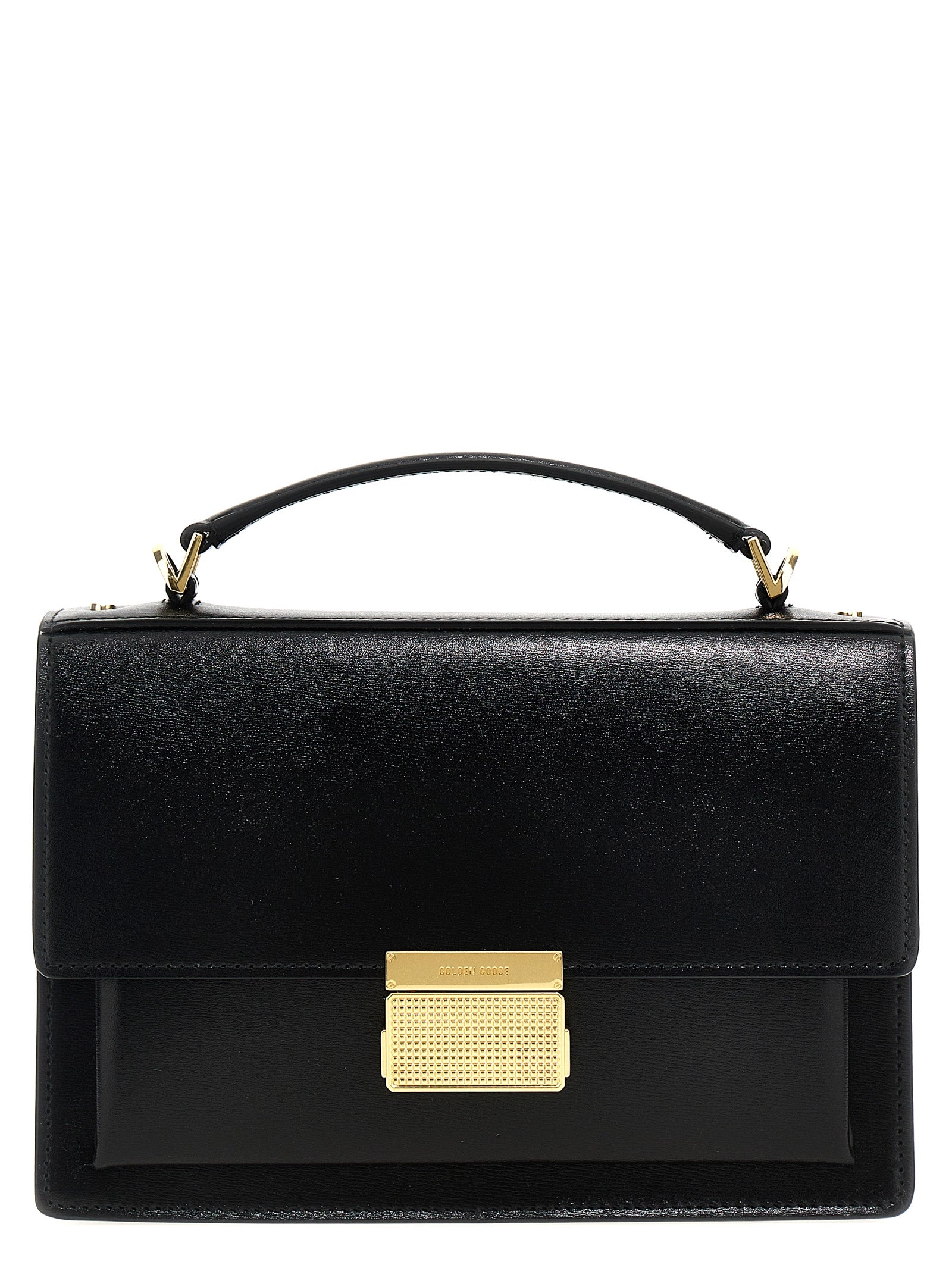 Sac à main Golden Goose en cuir de vachette noir
