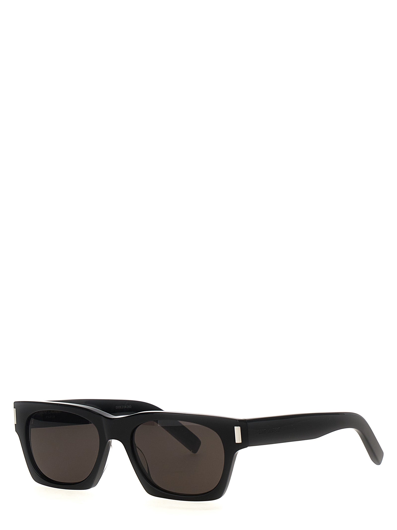 Saint Laurent Zwarte Acetaat Zonnebril