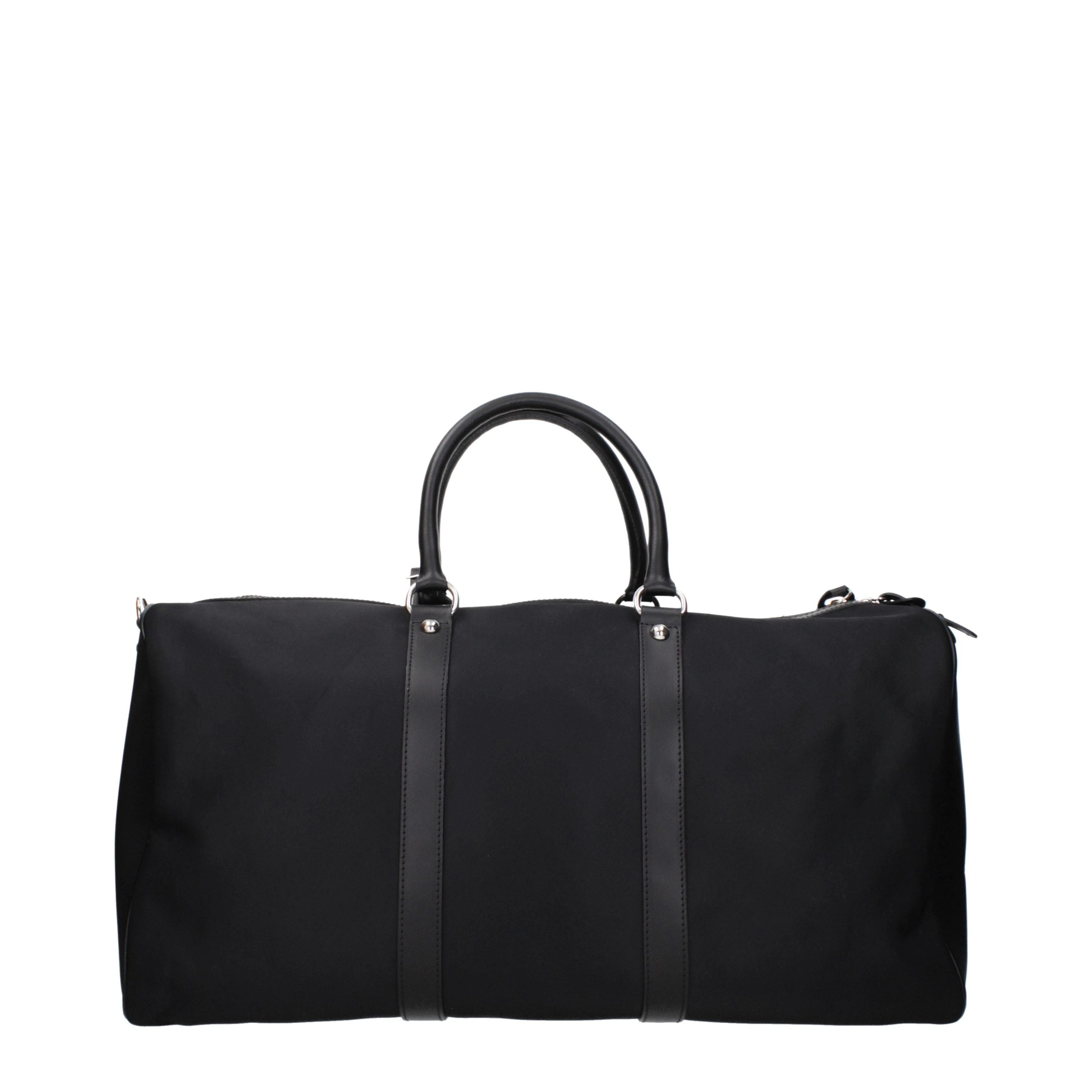 Kiton Black Nylon Luggage and Travel