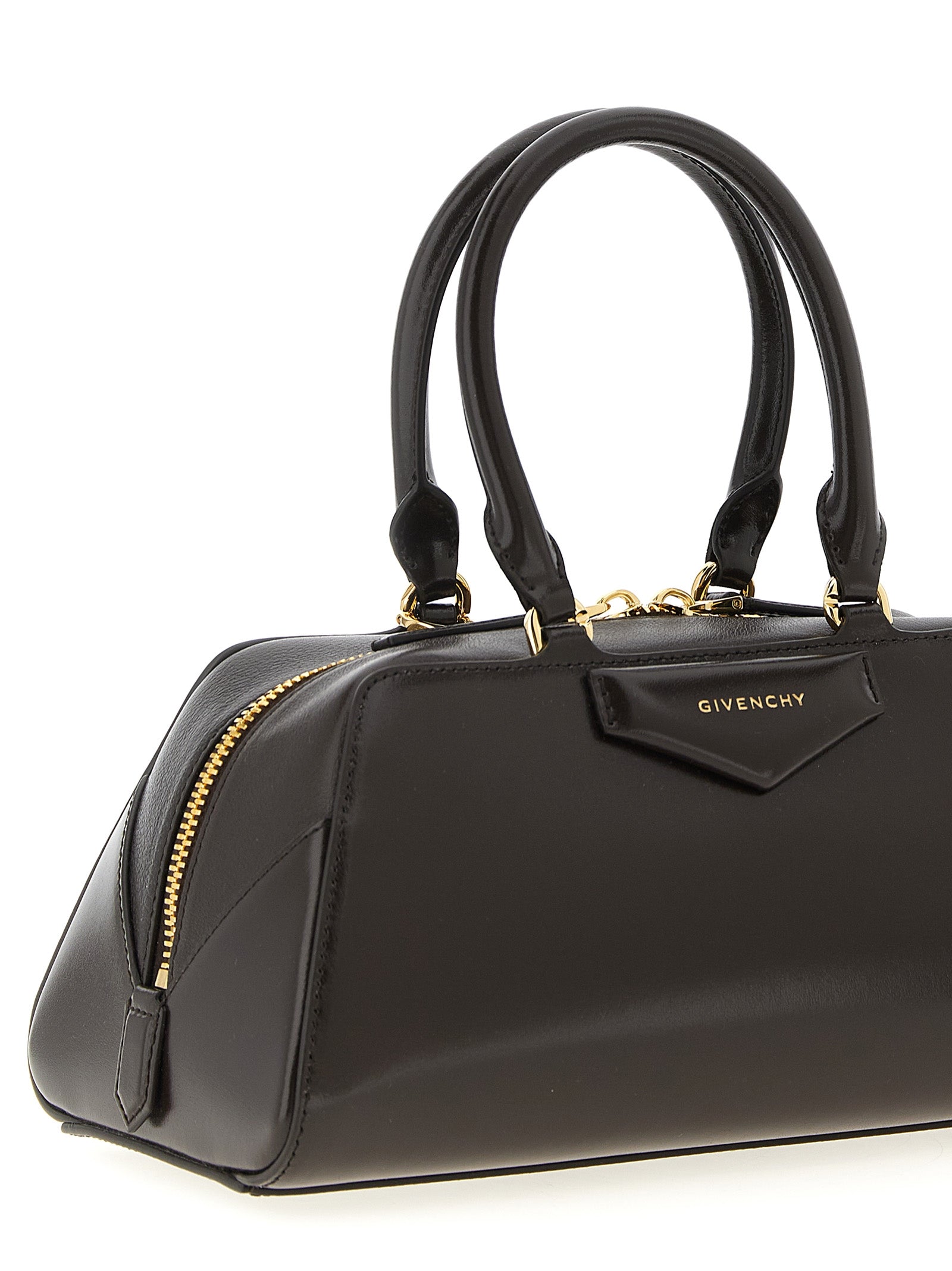 Givenchy Bruine Kalfsleren Handtas
