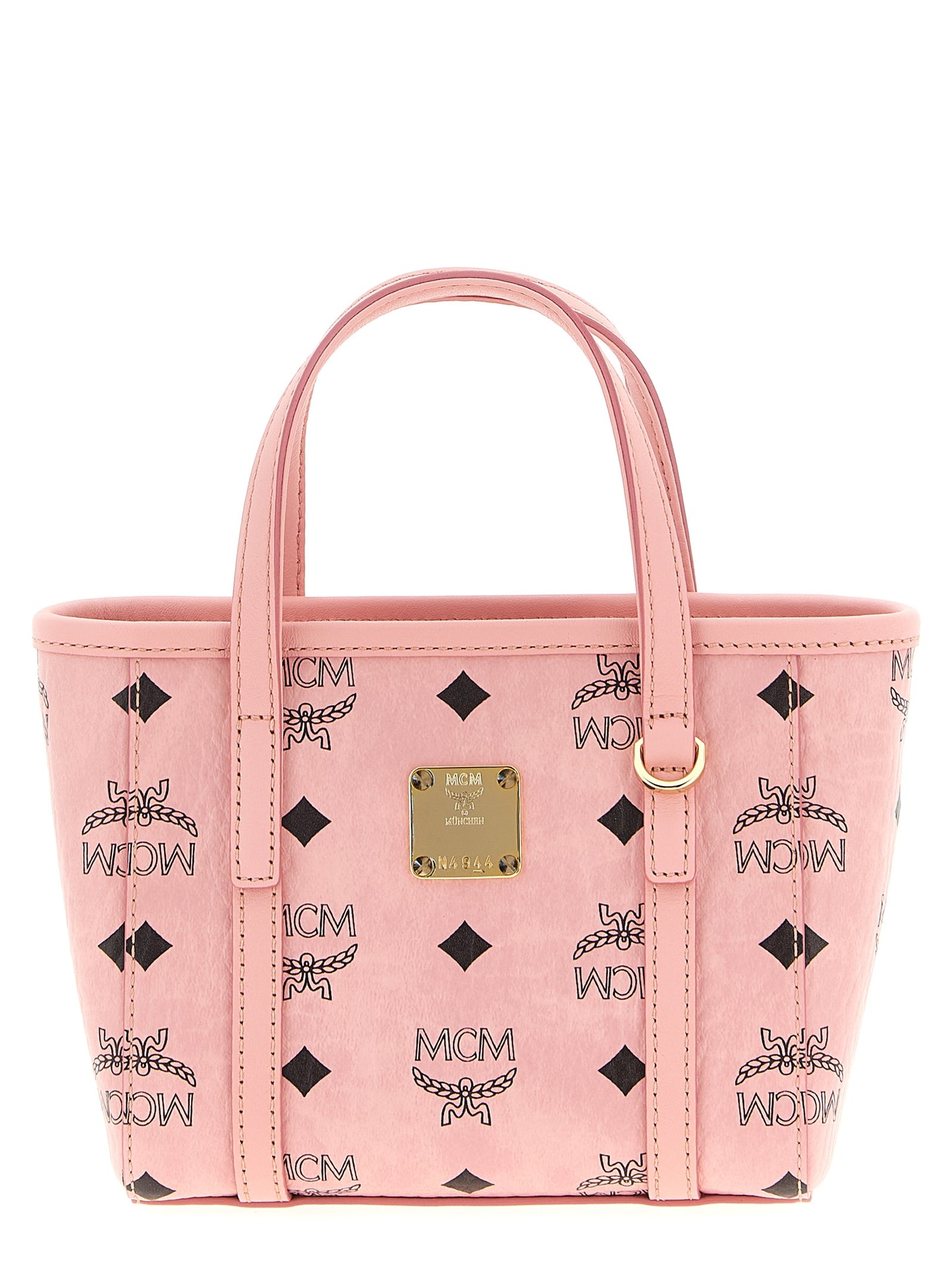 MCM Multicolor Polyethylene Tote Bag