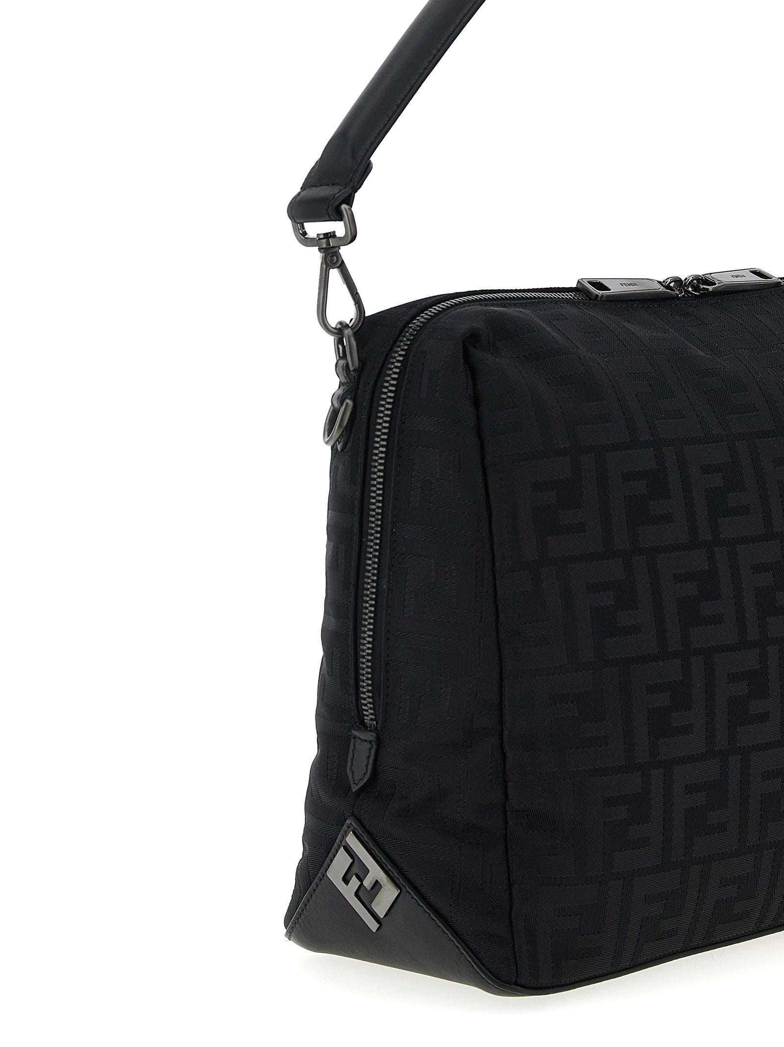 Fendi Zwarte Polyamide Schoudertas