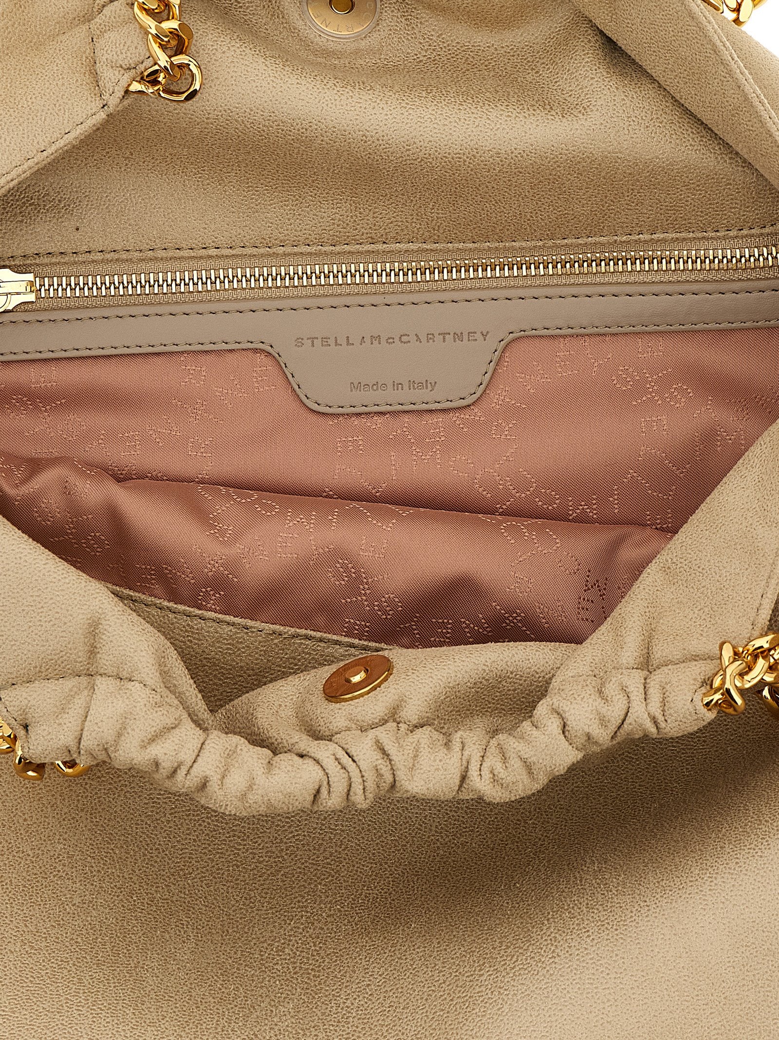Stella McCartney Beige Polyester Schoudertas