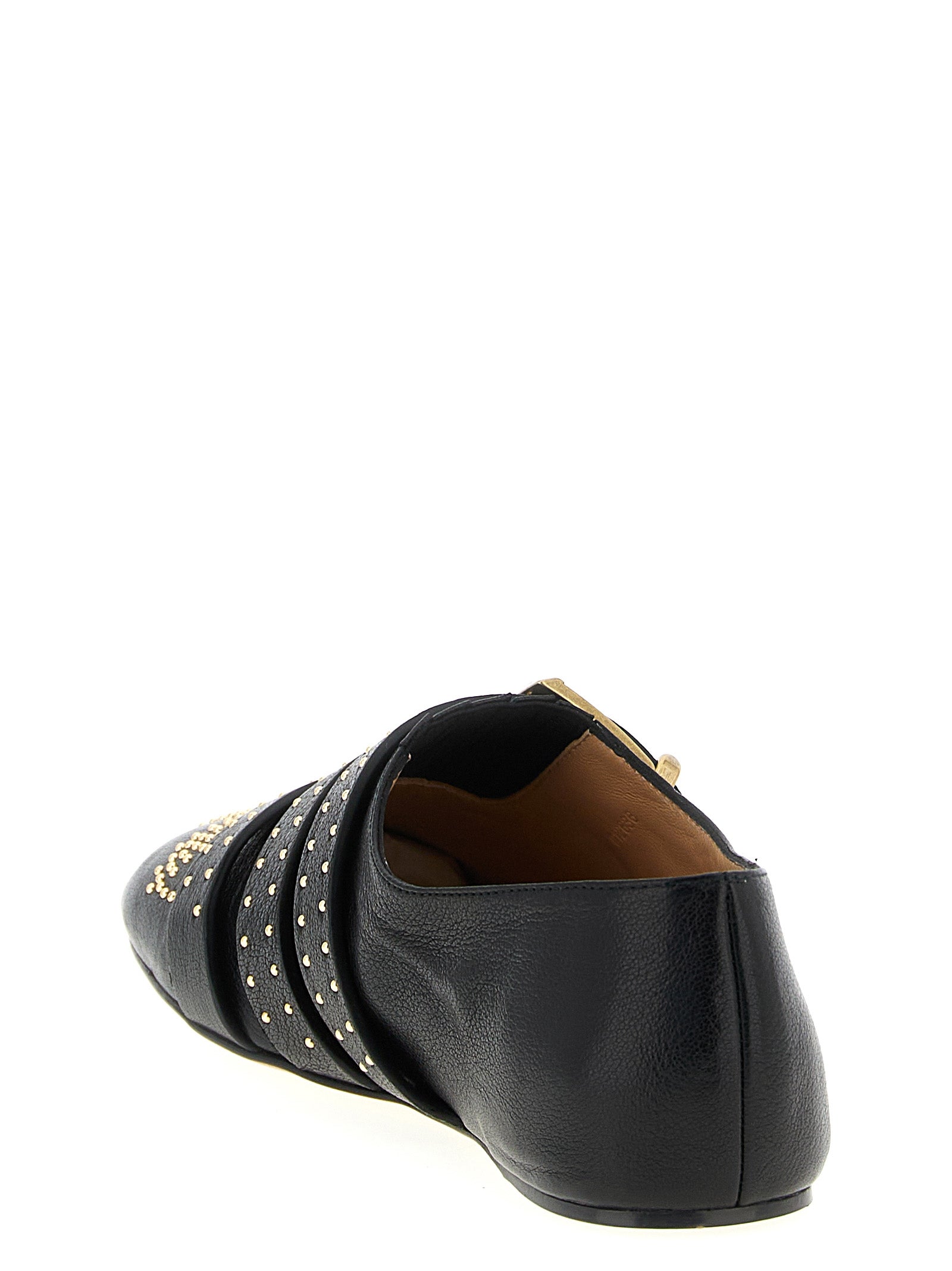 Chloé Black Lambskin Ballet Flats