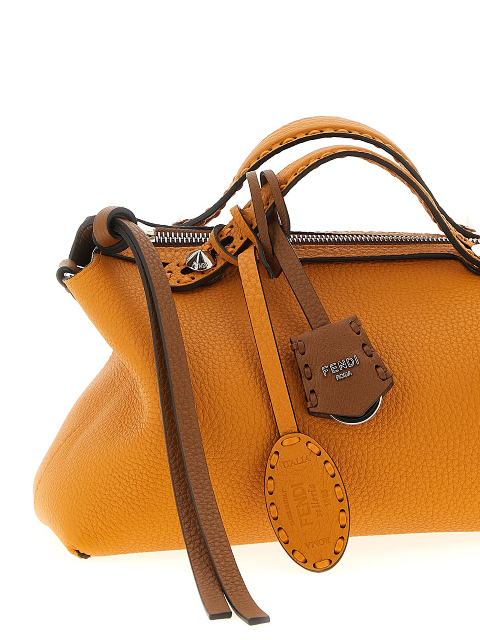 Fendi Handtas van bruin kalfsleer