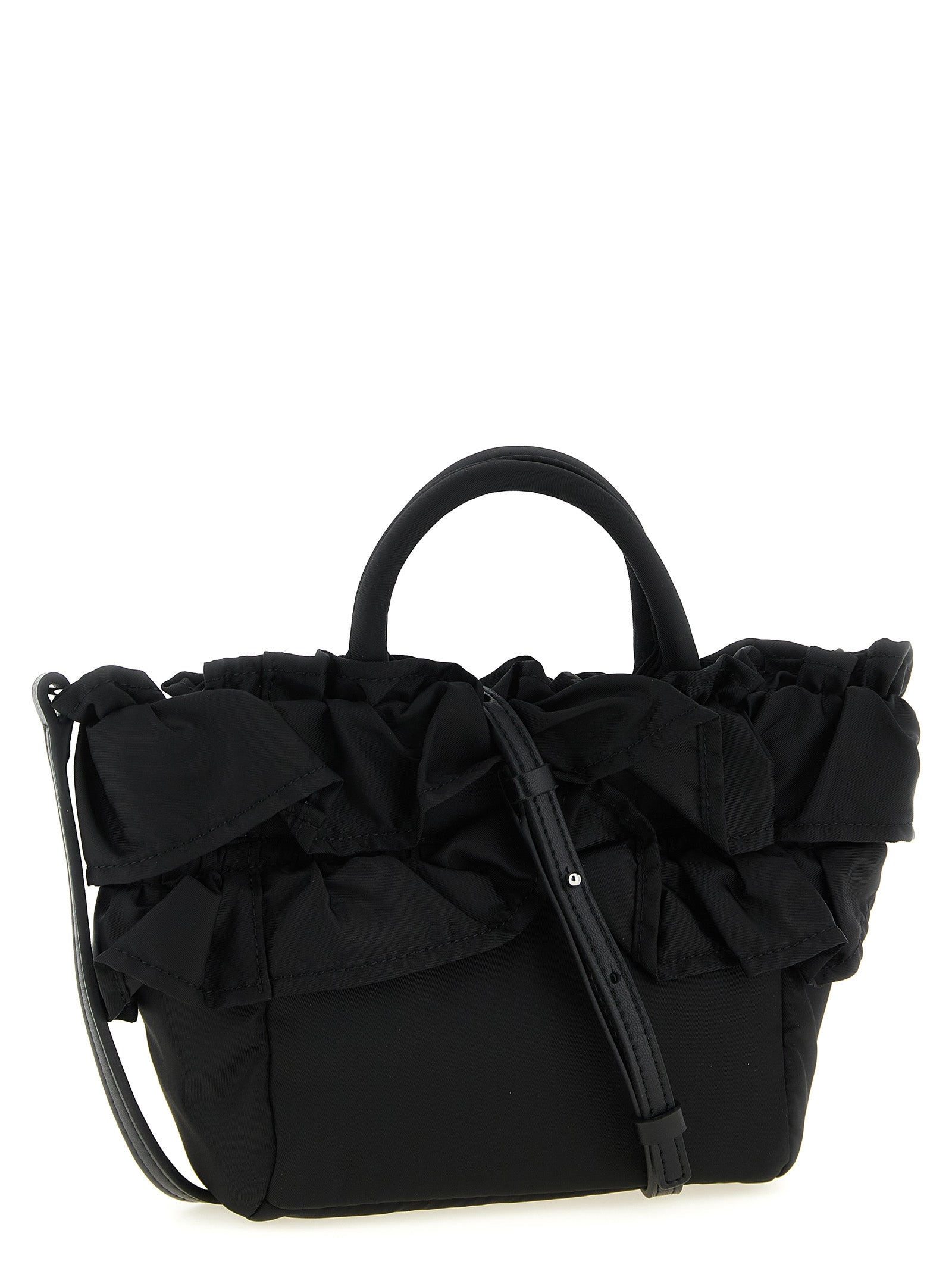 Ganni Black Nylon Handbag