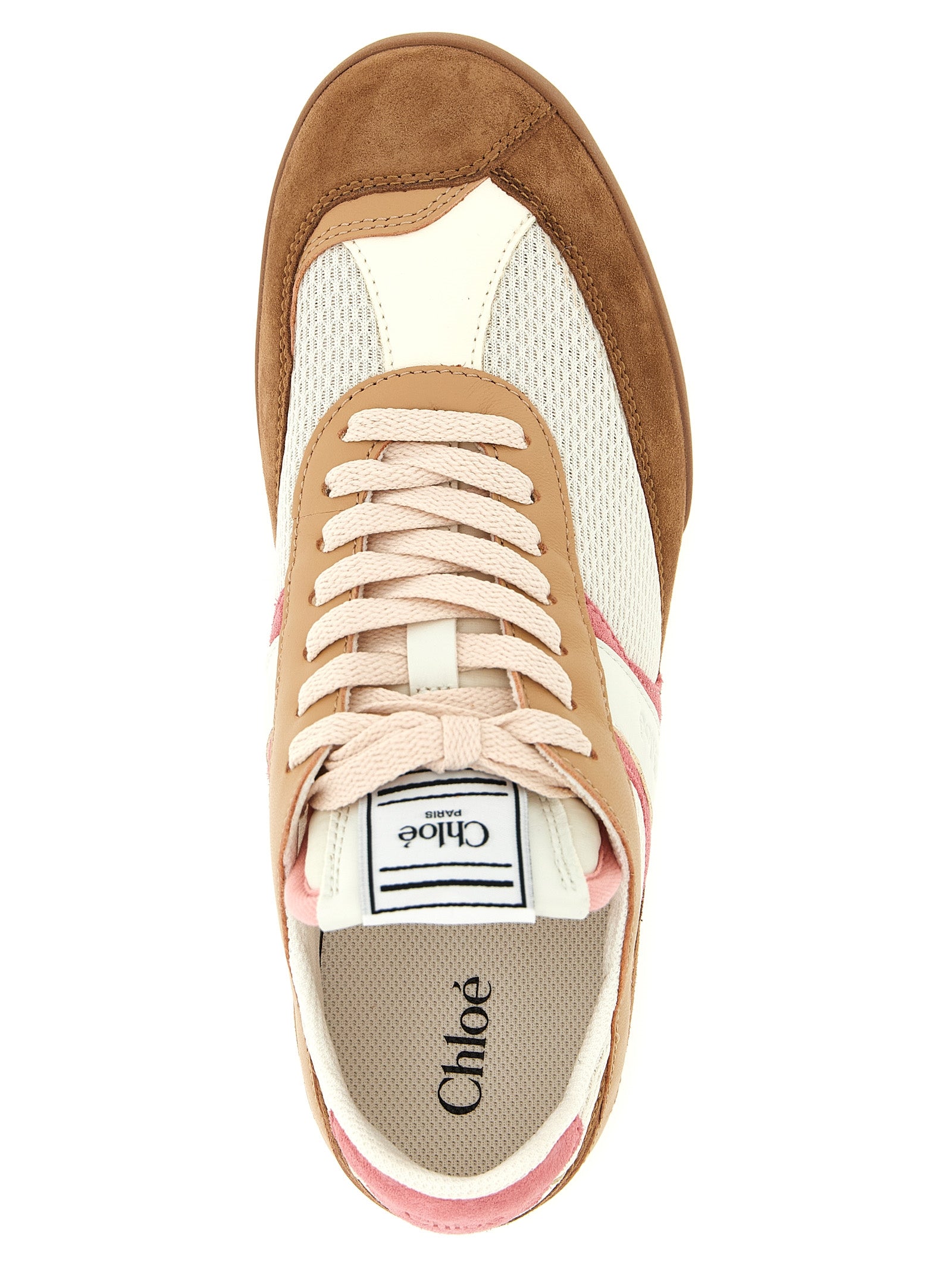 Chloe Multicolor Polyester Athletic Sneakers