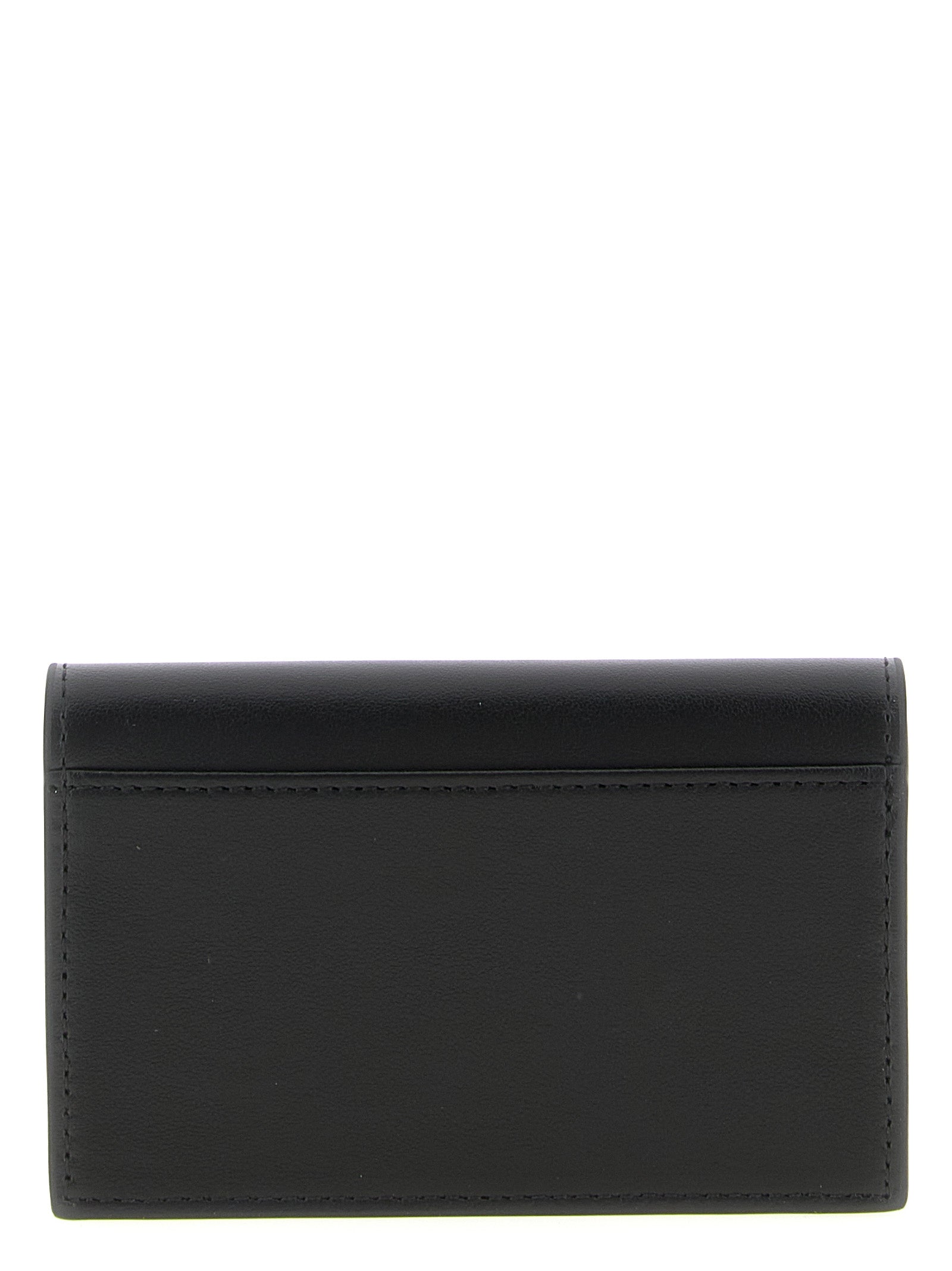 Diesel Black Leather Card Holder
