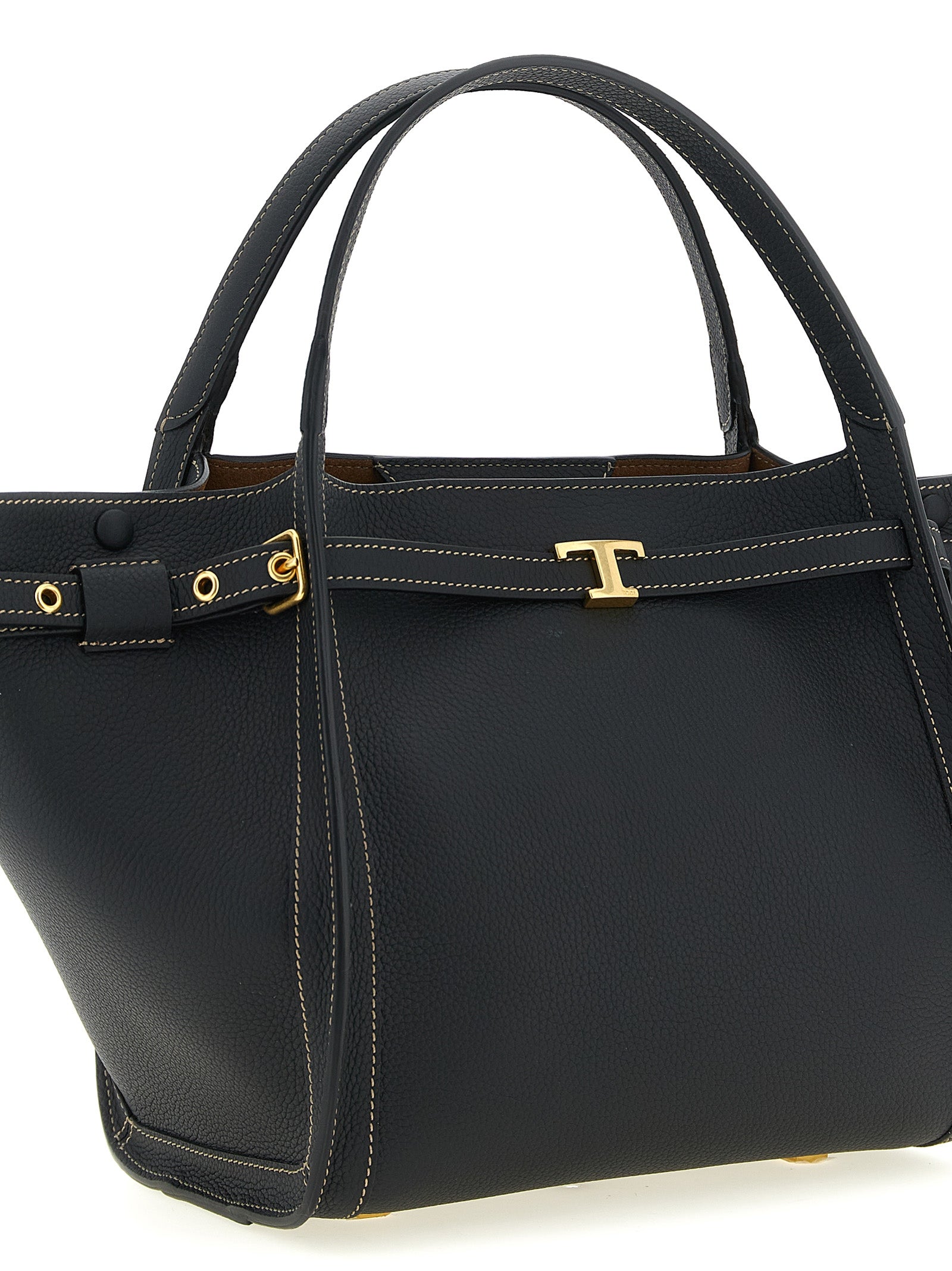 Tod's zwarte tas van kalfsleer