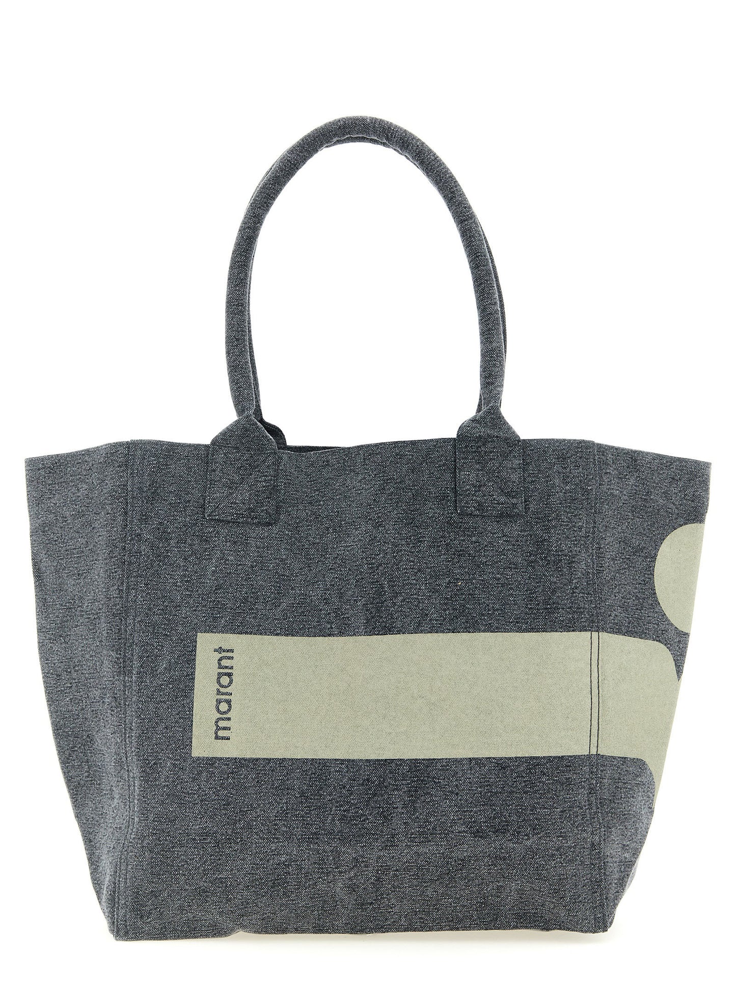 Isabel Marant Black Cotton Tote Bag