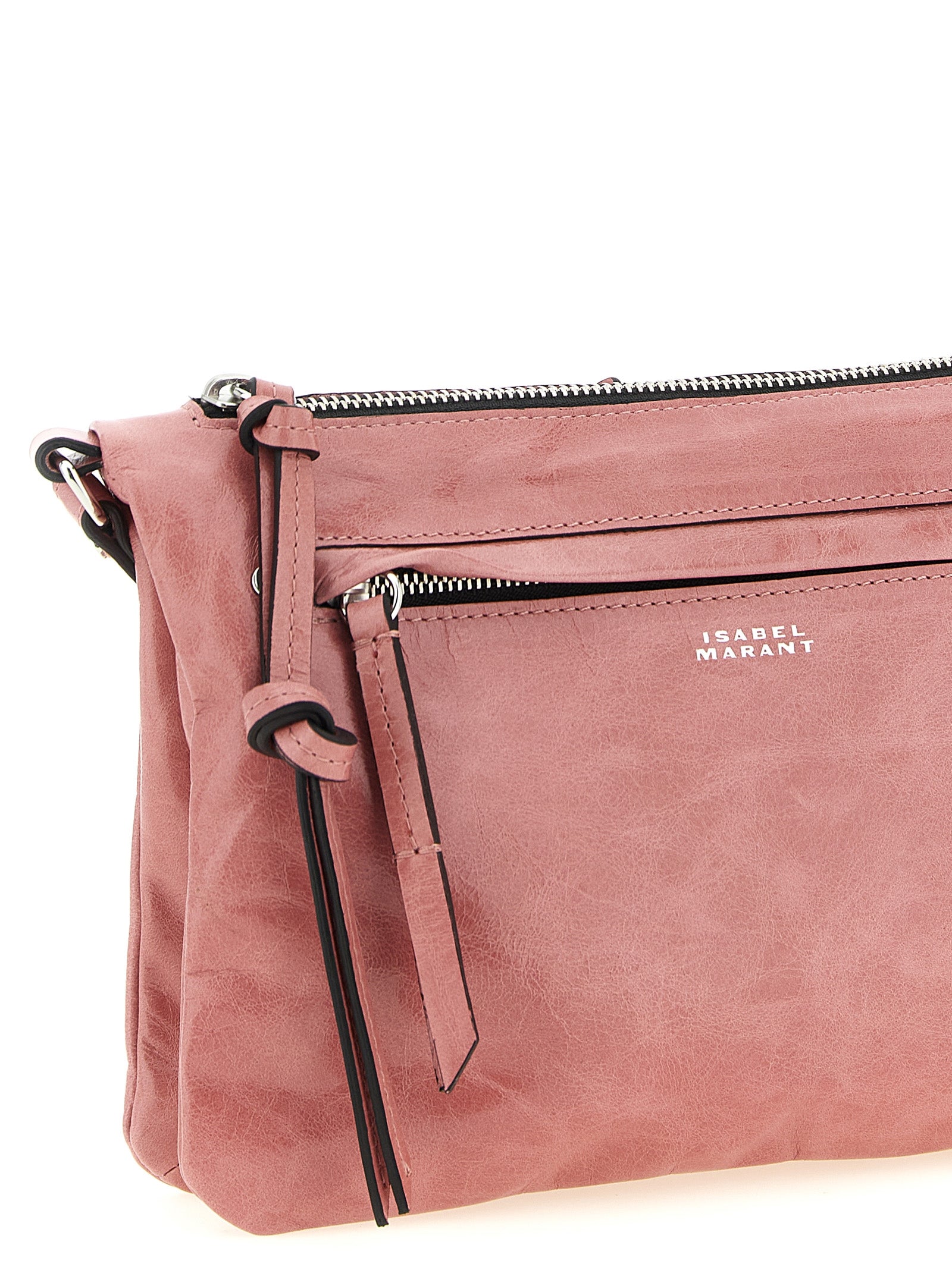 Isabel Marant Veelkleurige Crossbodytas van Kalfsleer