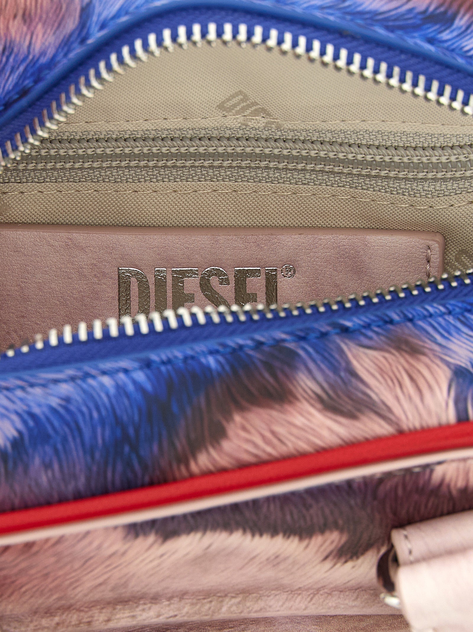 Diesel Veelkleurige Polyethyleen Crossbodytas