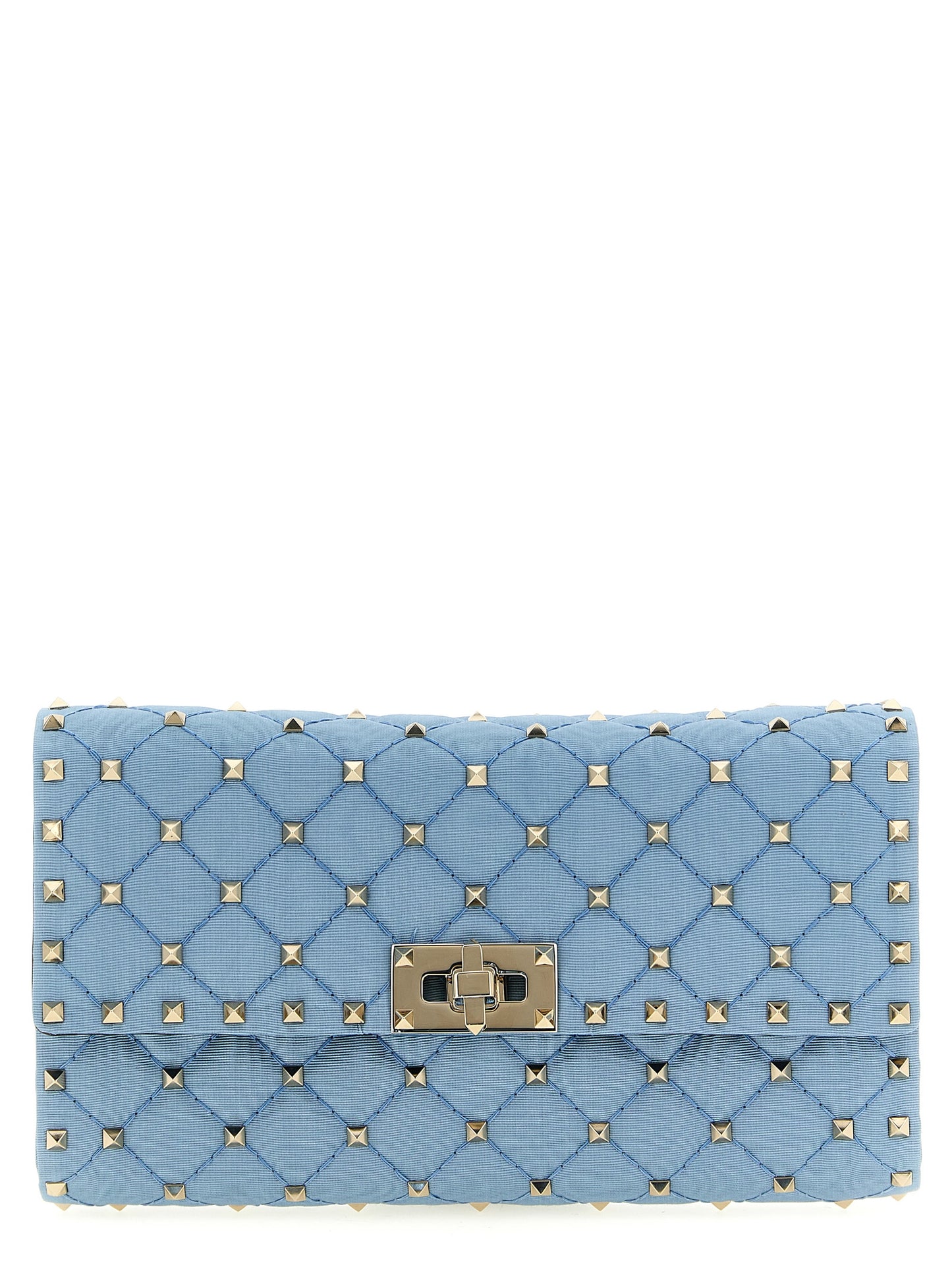 Valentino Garavani Blue Viscose Crossbody Bag