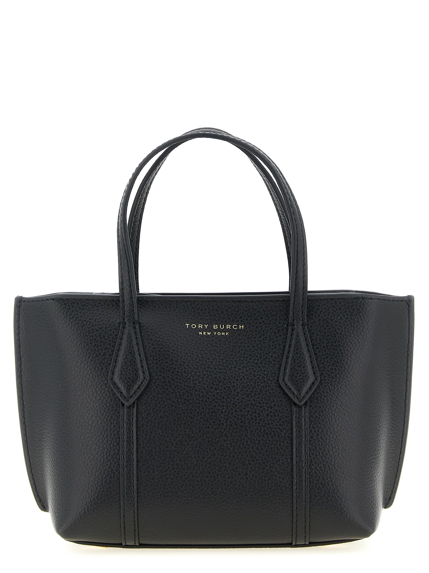 Tory Burch Black Cowhide Handbag