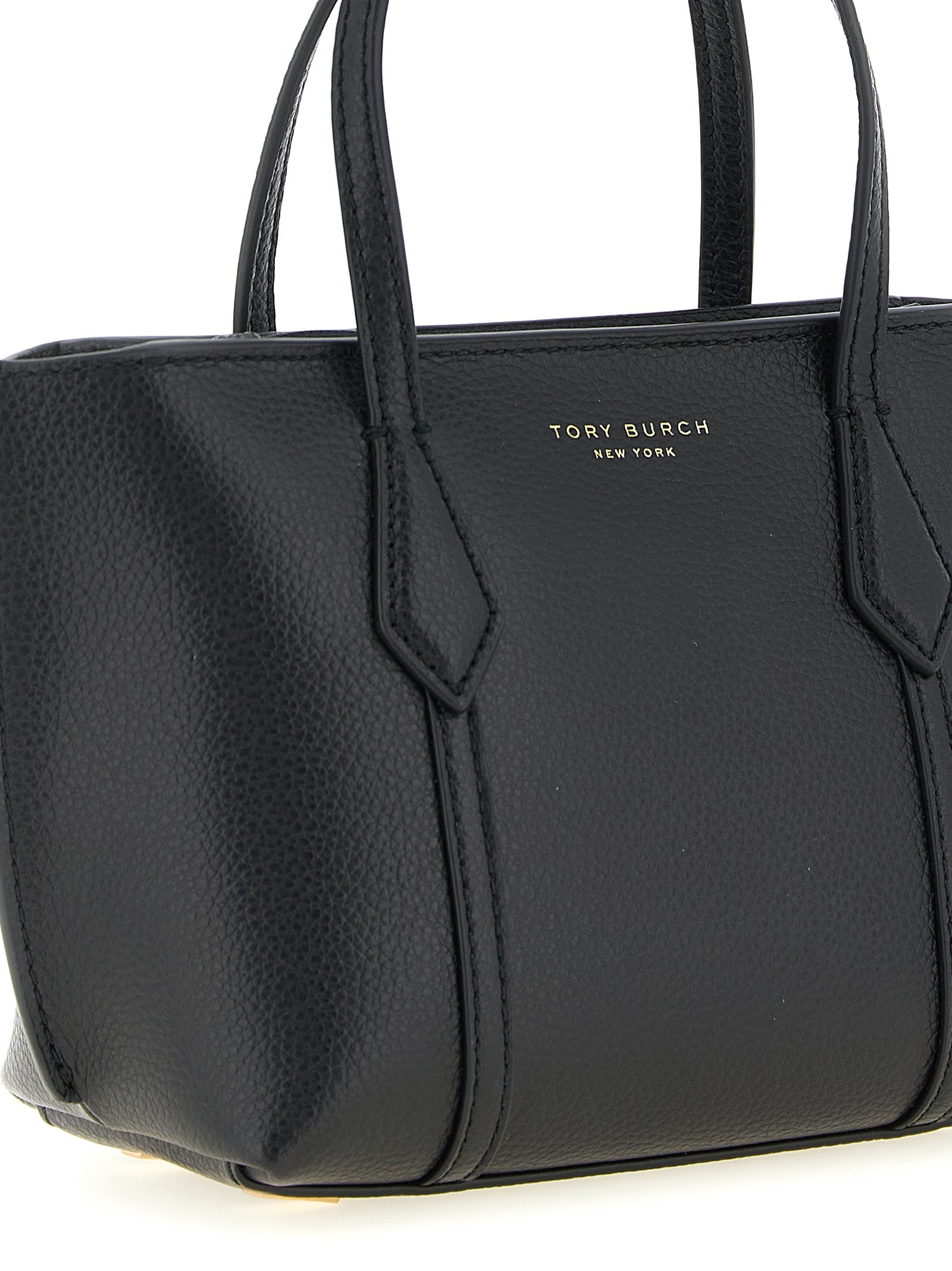 Tory Burch Zwarte Handtas van Runderleer