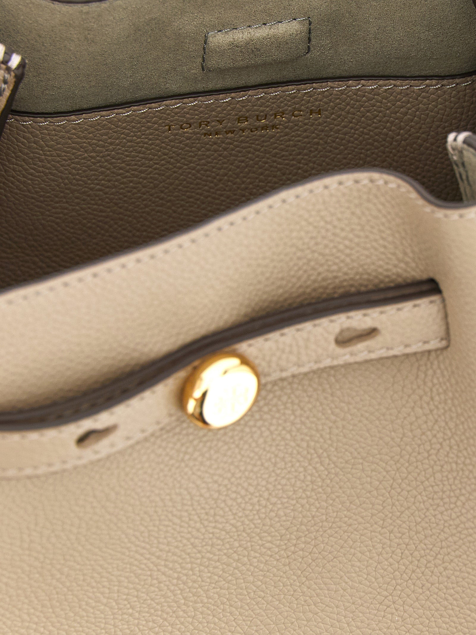 Tory Burch Beige Handtas van Runderleer