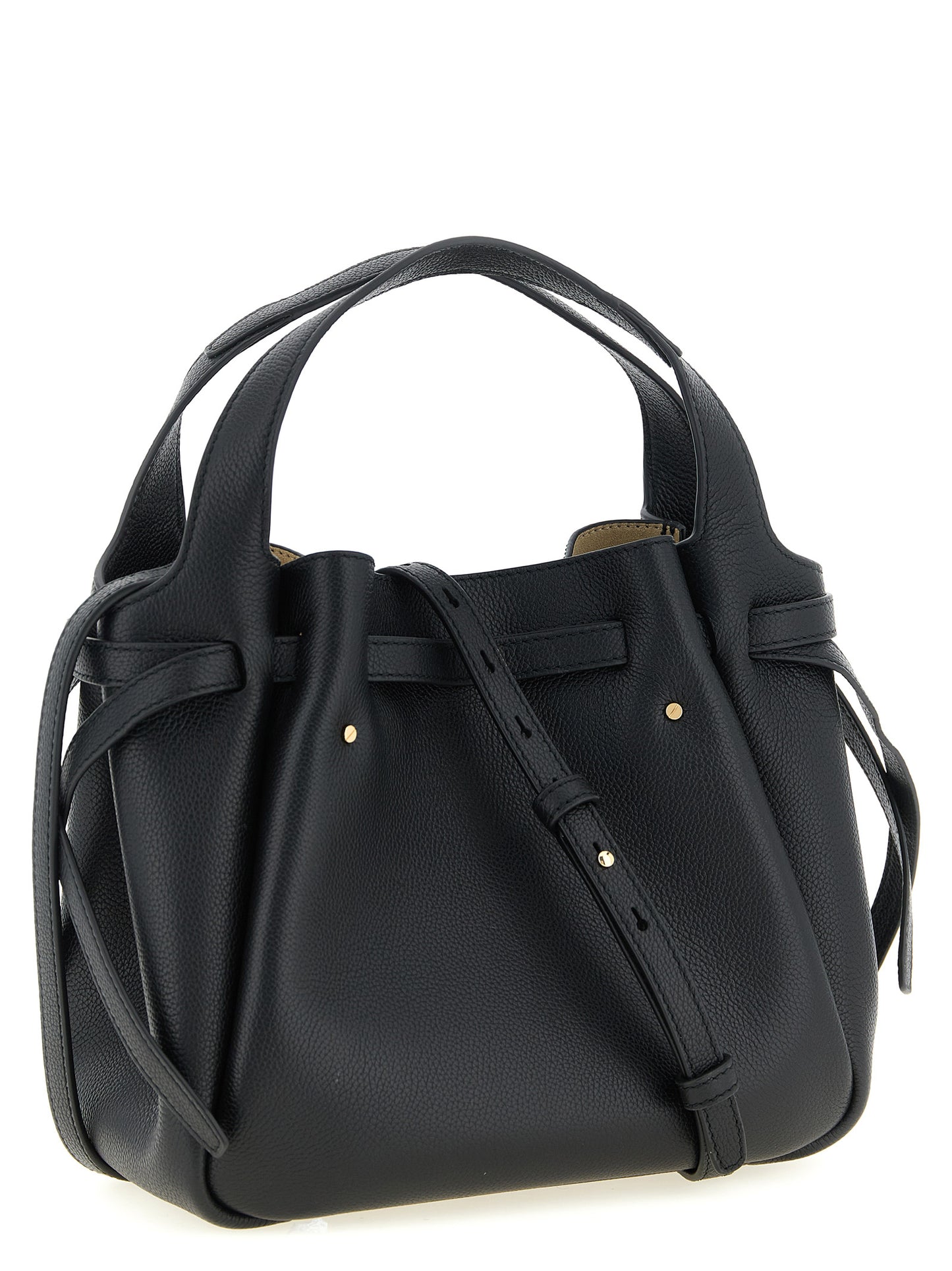 Tory Burch Black Cowhide Handbag