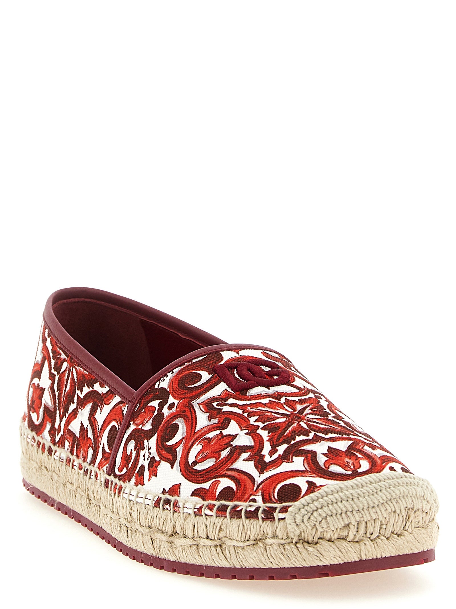 Dolce & Gabbana Meerkleurige Katoenen Espadrilles