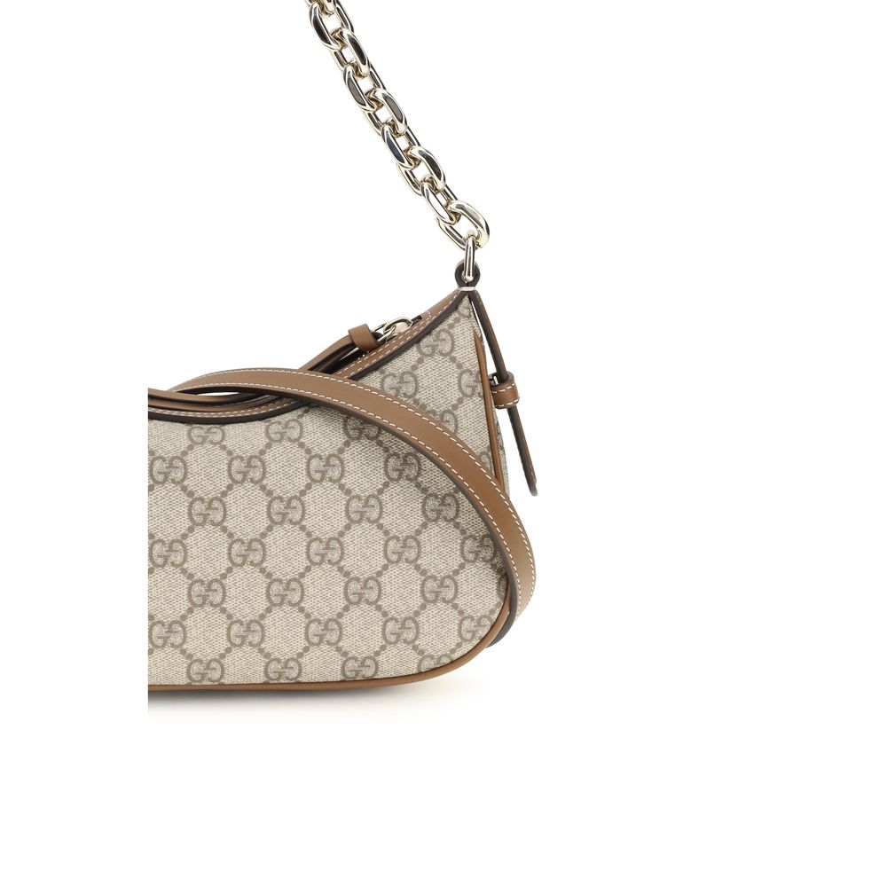 Gucci Schoudertas van beige stof