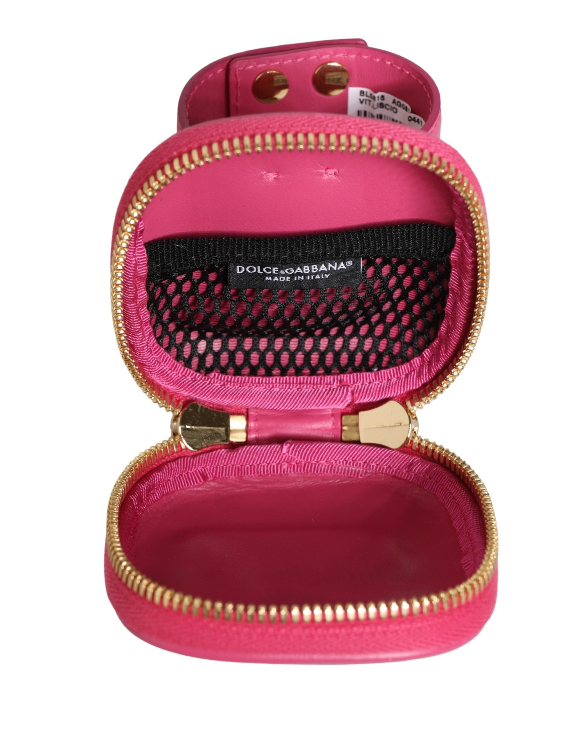 Dolce & Gabbana Pink Calf Leather DG Logo MULTIFUNCTIONAL KIT Tote Bag