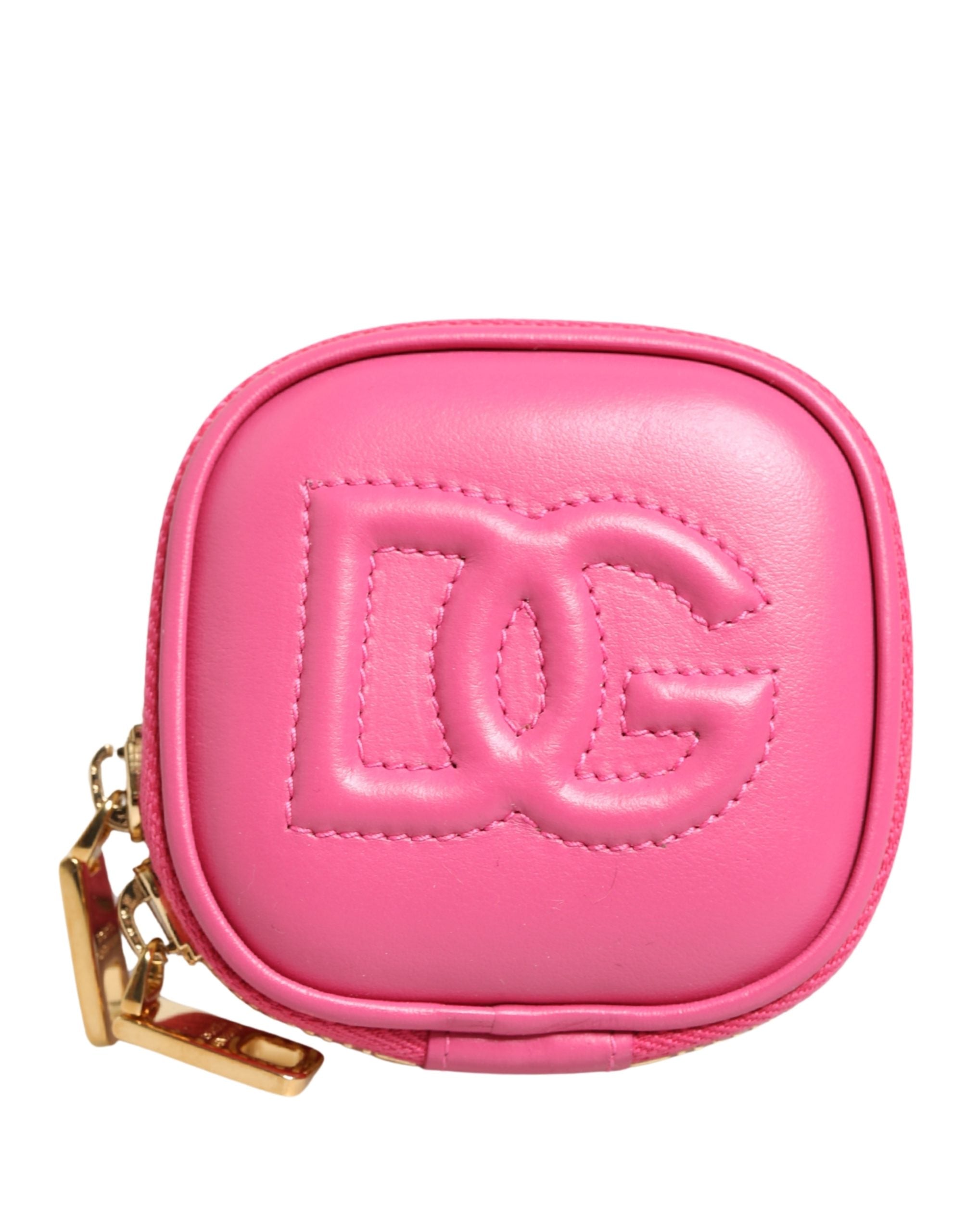 Dolce & Gabbana Pink Calf Leather DG Logo MULTIFUNCTIONAL KIT Tote Bag