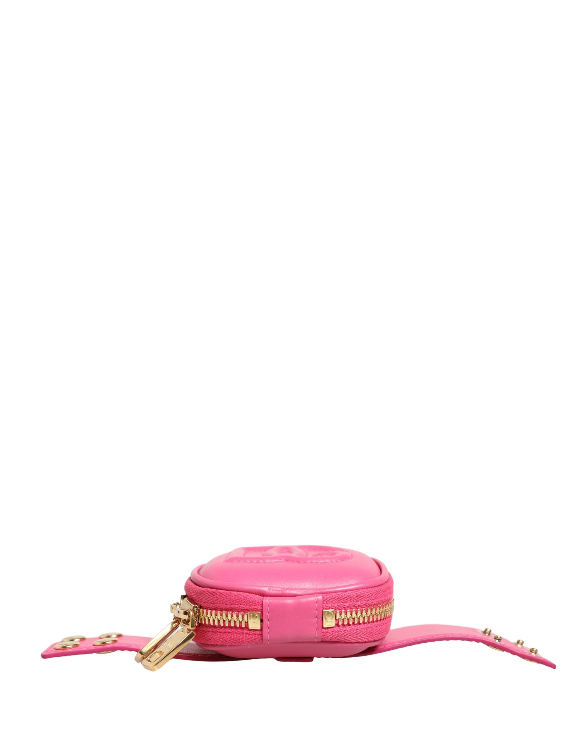 Dolce & Gabbana Pink Calf Leather DG Logo MULTIFUNCTIONAL KIT Tote Bag