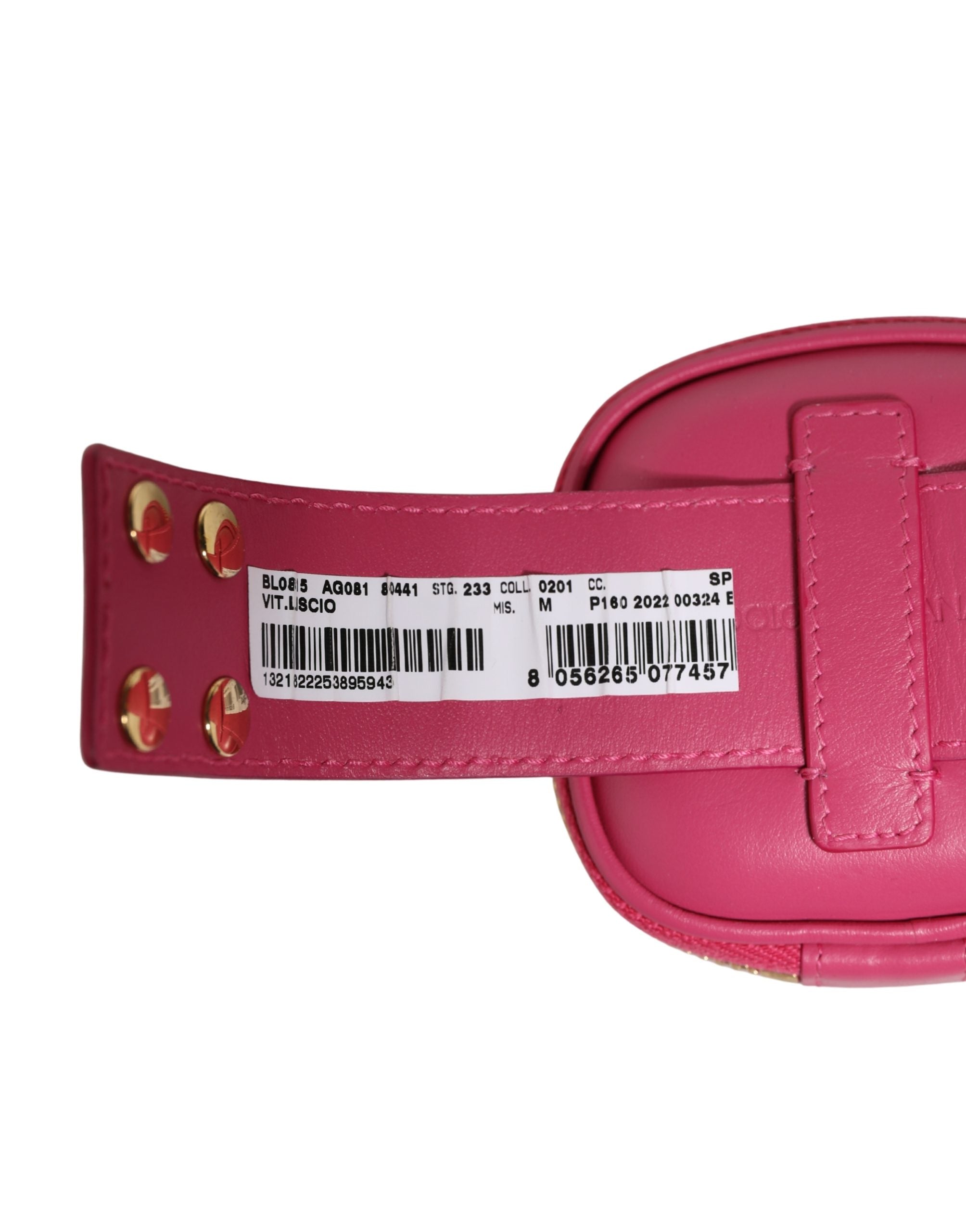 Dolce & Gabbana Pink Calf Leather DG Logo MULTIFUNCTIONAL KIT Tote Bag