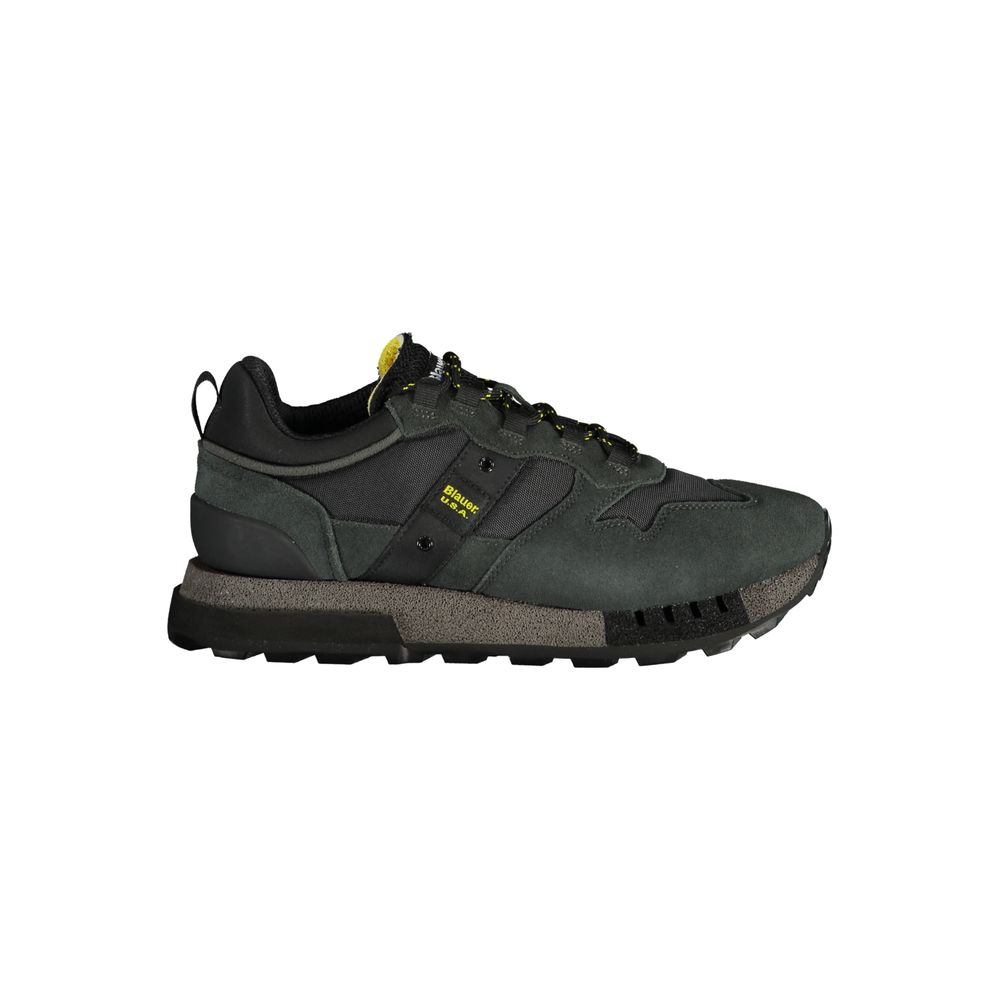 Blauer Black Polyethylene Men's Sneaker