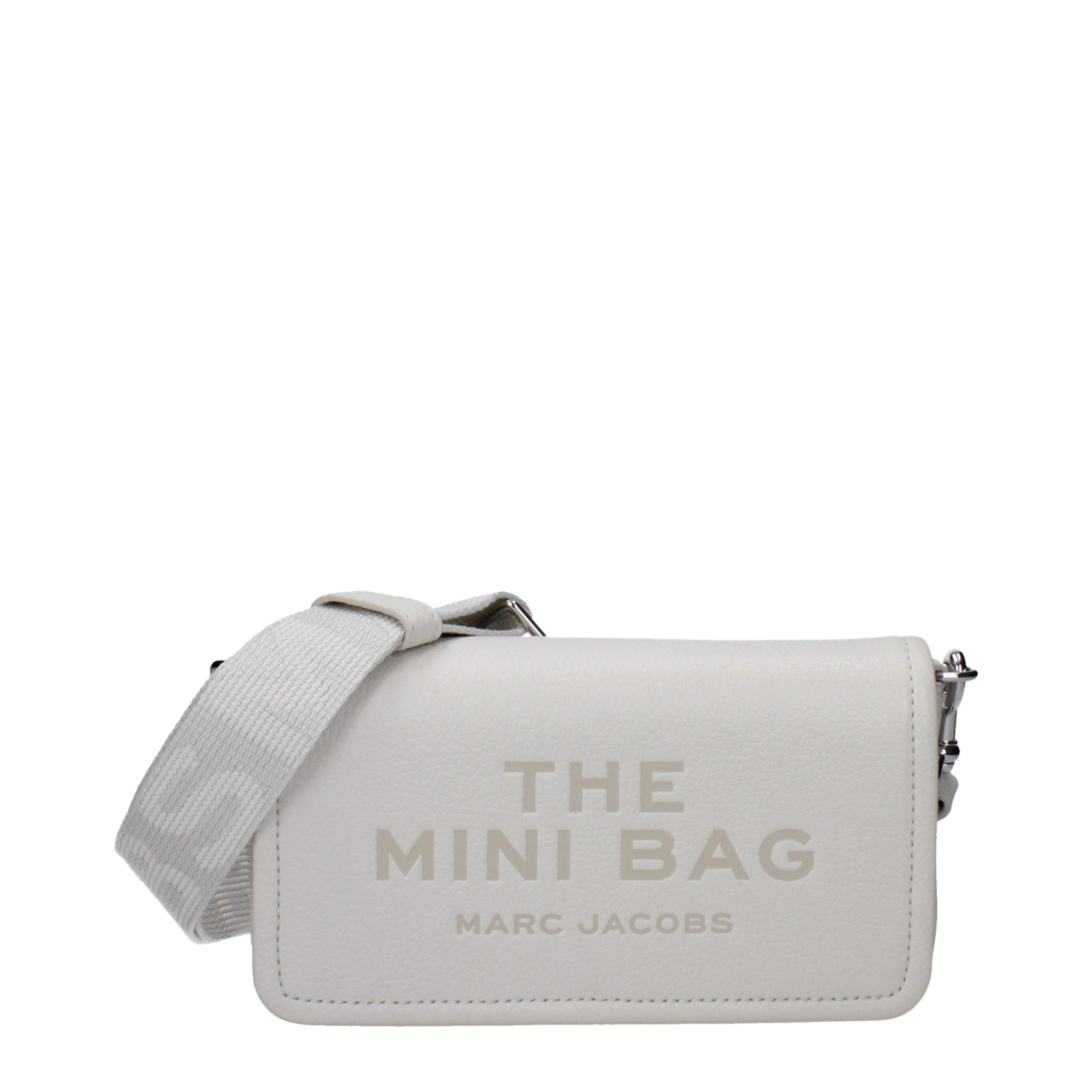 Marc Jacobs Wit Leren Crossbodytas