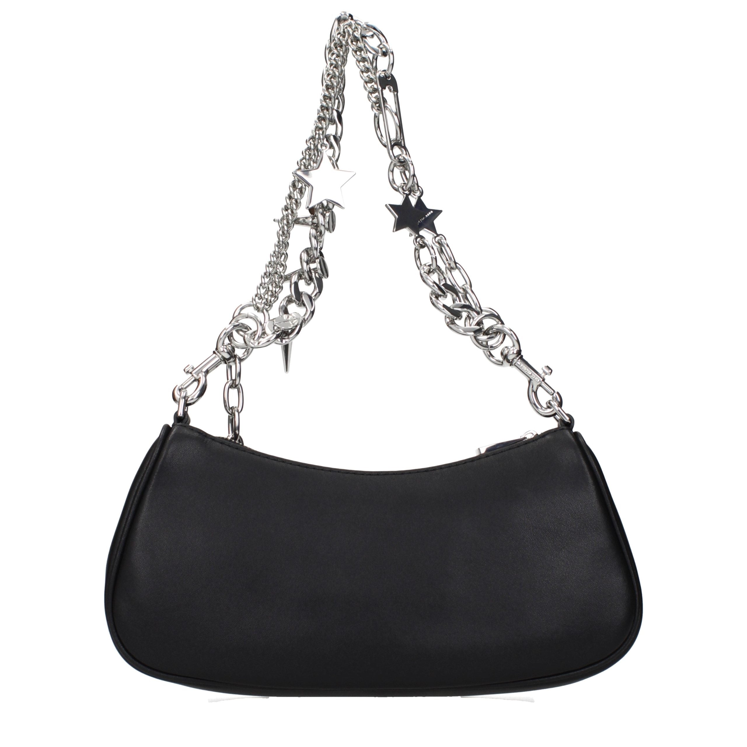 Sac à bandoulière en cuir noir Marc Jacobs