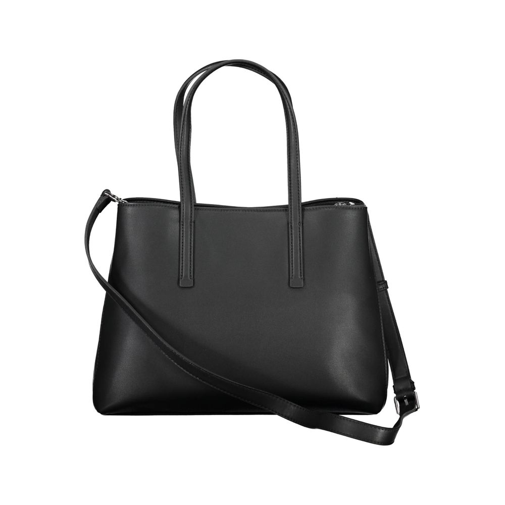 Calvin Klein Zwarte Polyester Dameshandtas