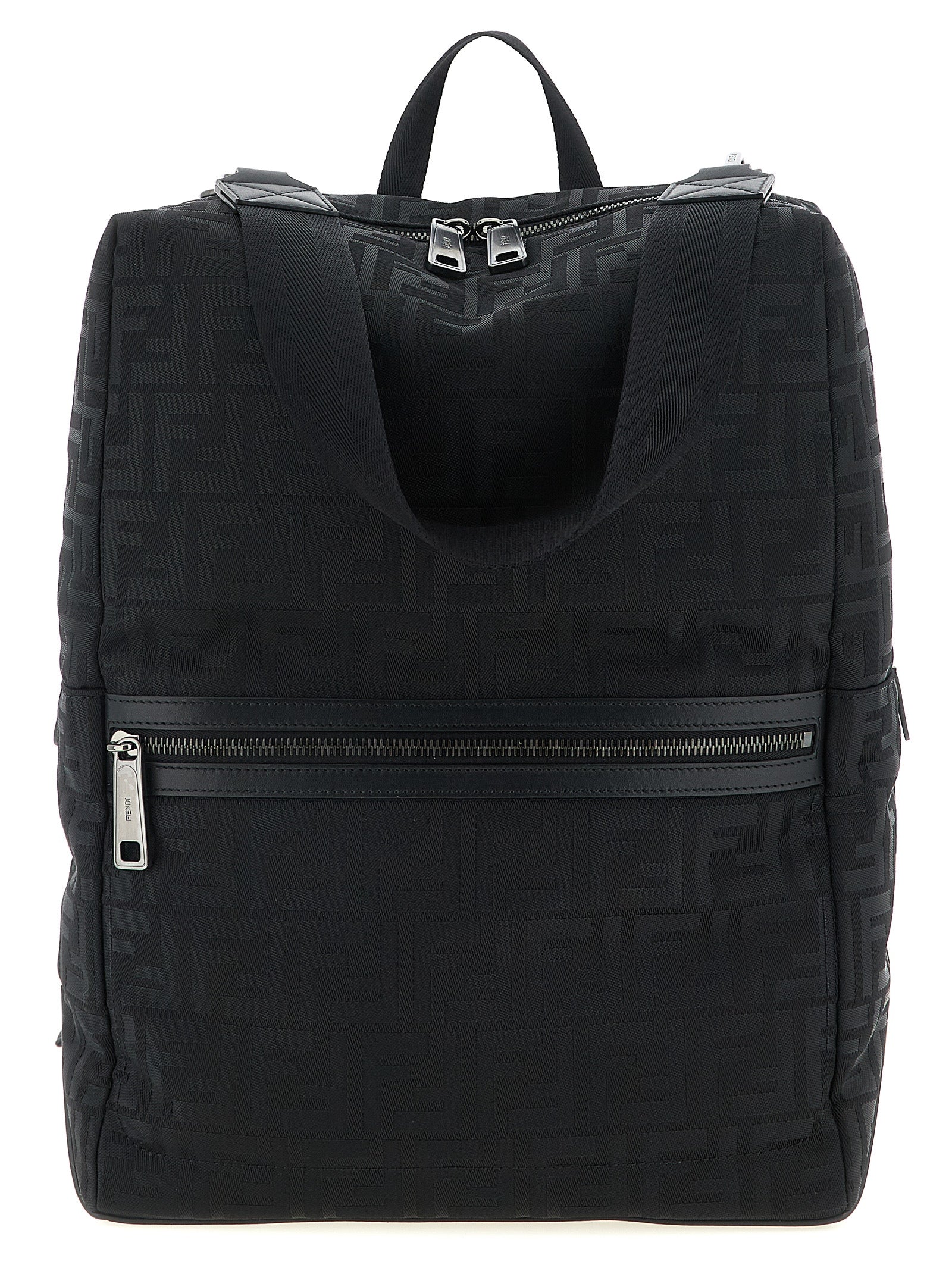 Fendi Zwarte Polyamide Rugzak