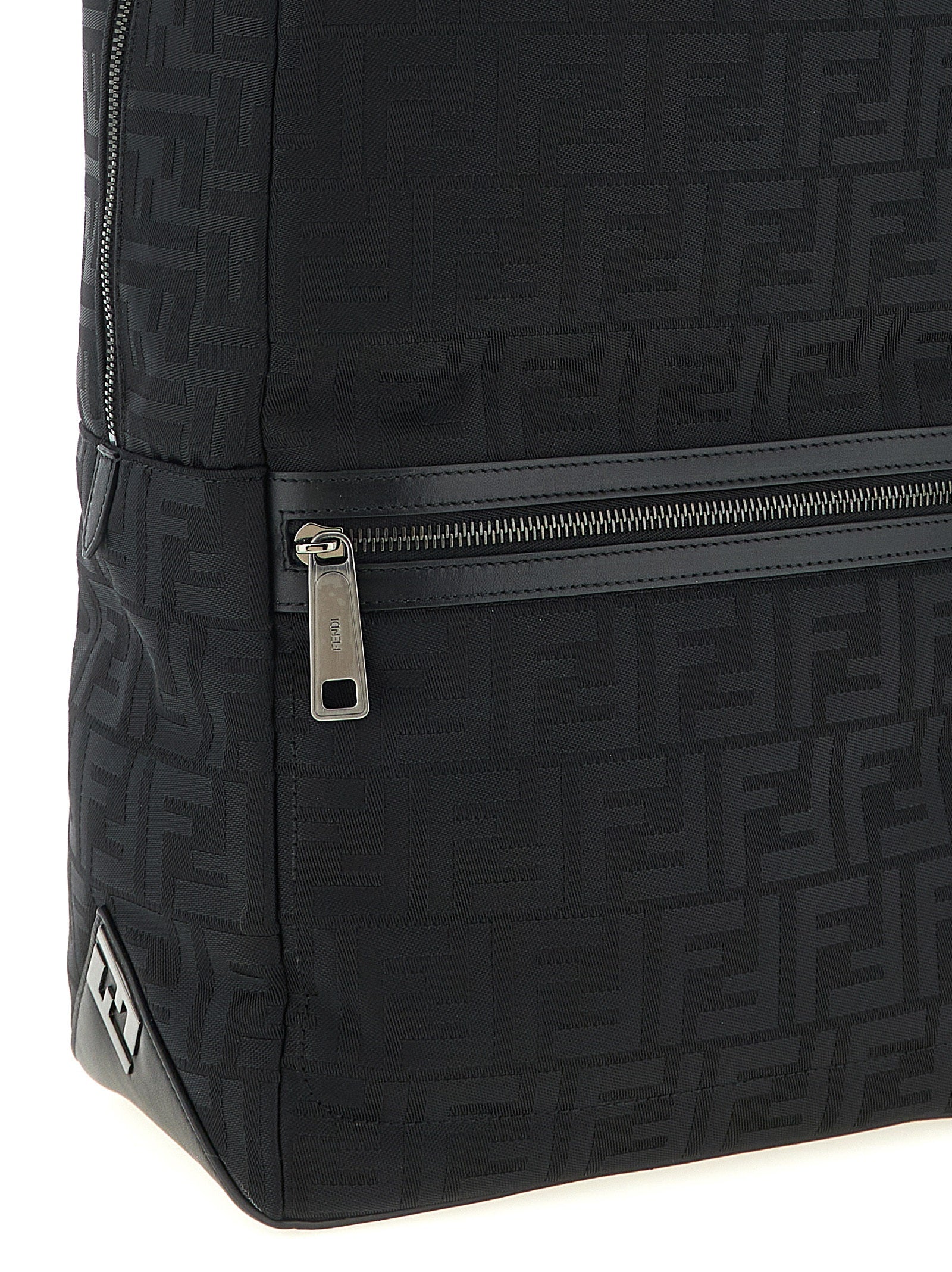 Fendi Zwarte Polyamide Rugzak