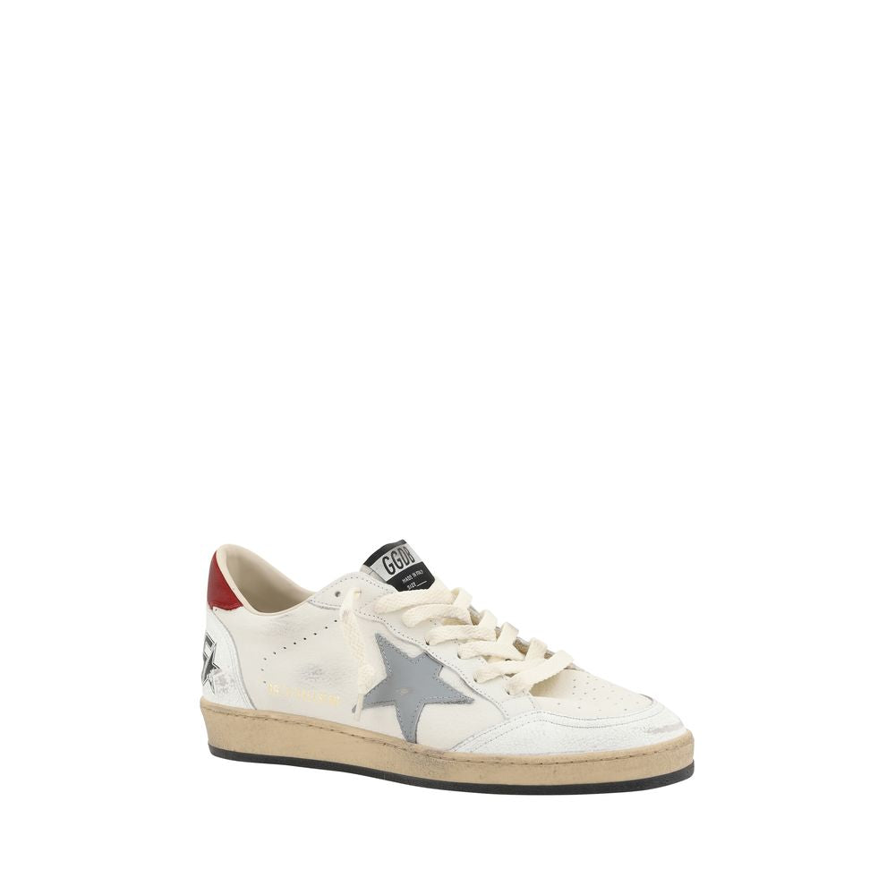 Golden Goose Beige Kalfsleer Bos Taurus Lage Sneakers