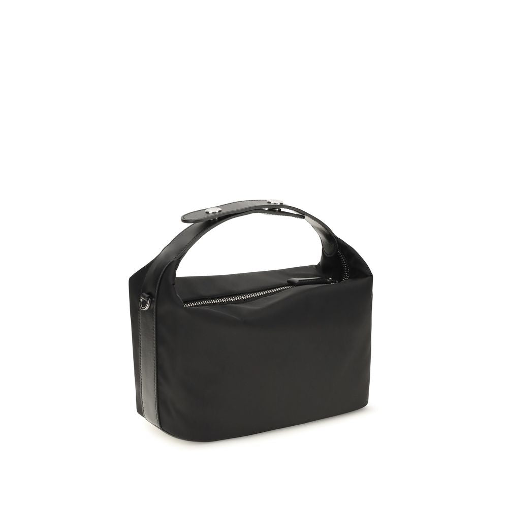 Prada Zwarte Schoudertas van Gerecycled Polyamide