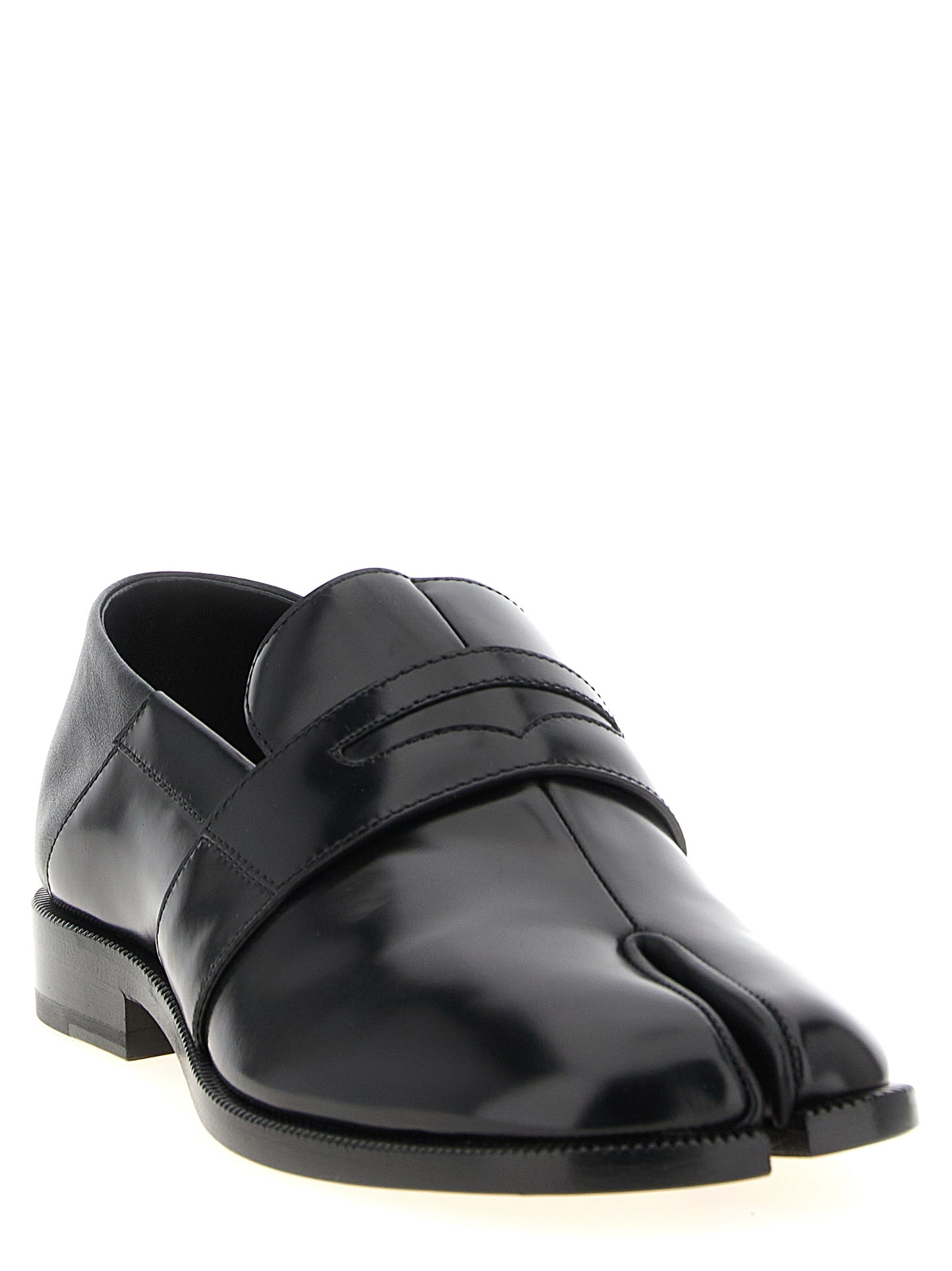 Maison Margiela Zwarte Kalfsleren Instaploafers