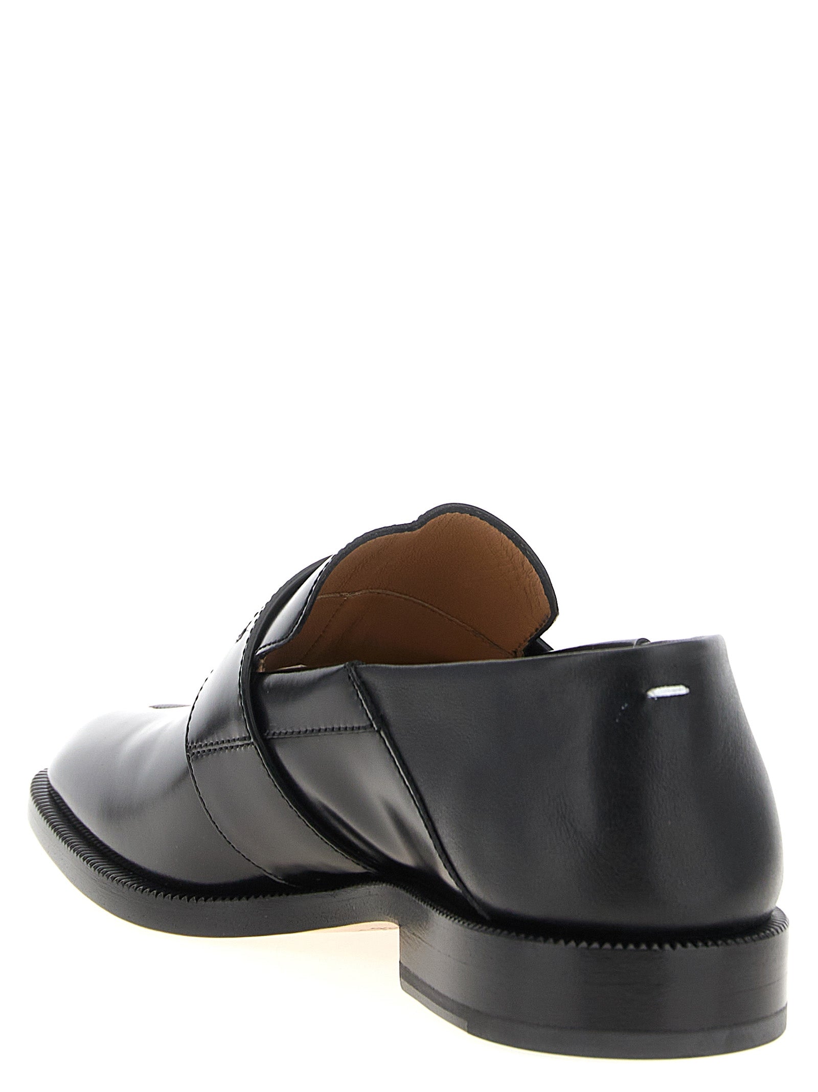 Maison Margiela Zwarte Kalfsleren Instaploafers