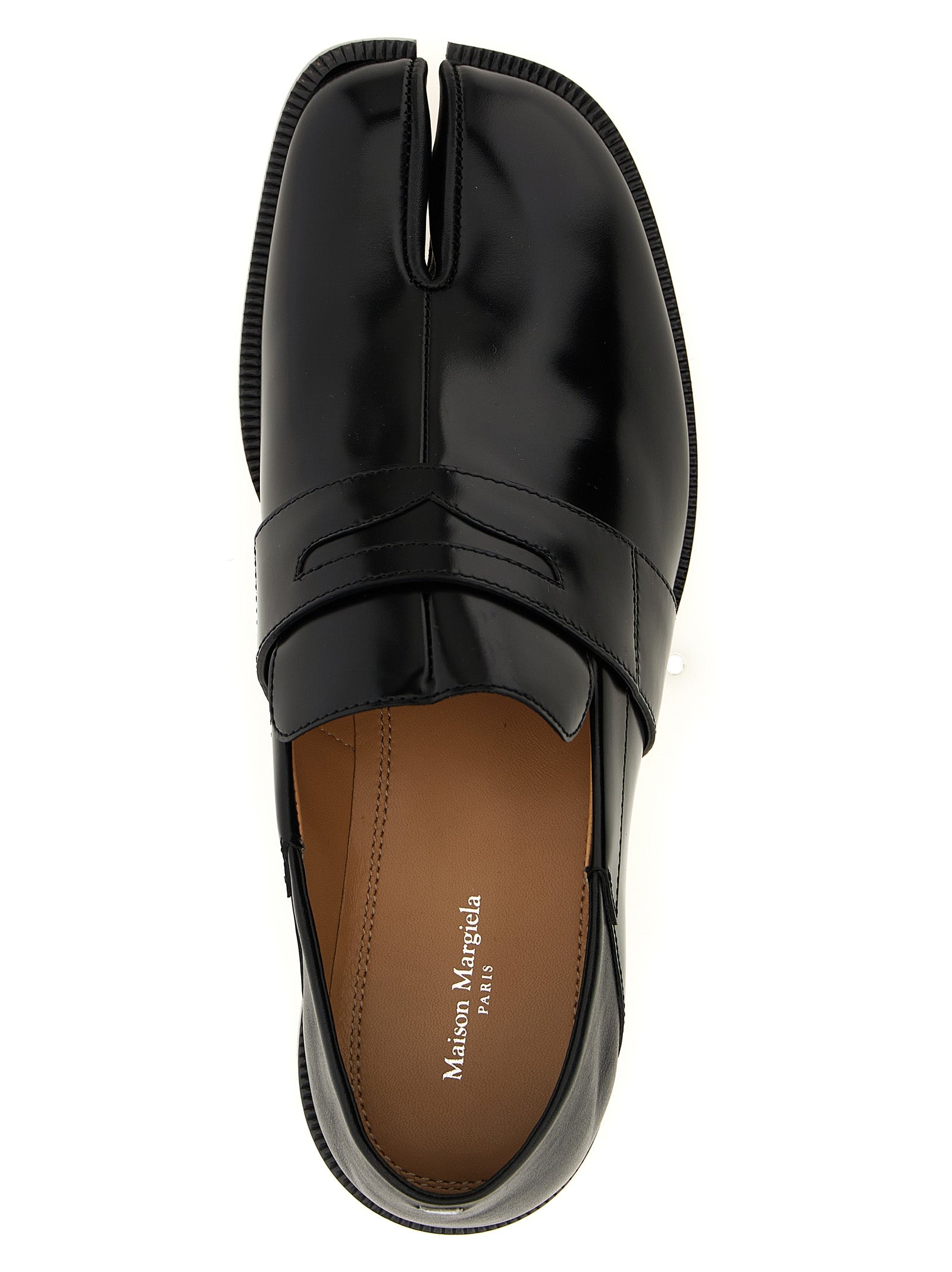 Maison Margiela Zwarte Kalfsleren Instaploafers