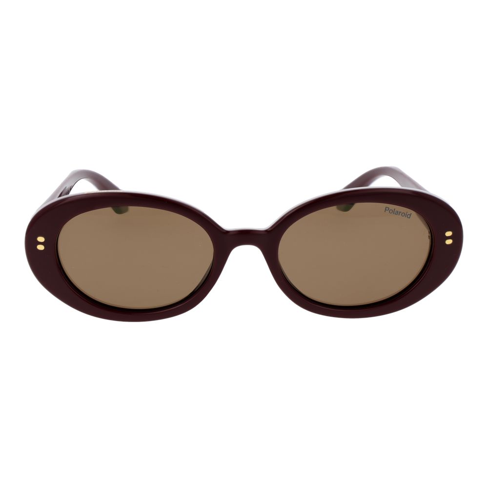 Polaroid Burgundy Polycarbonate Sunglasses