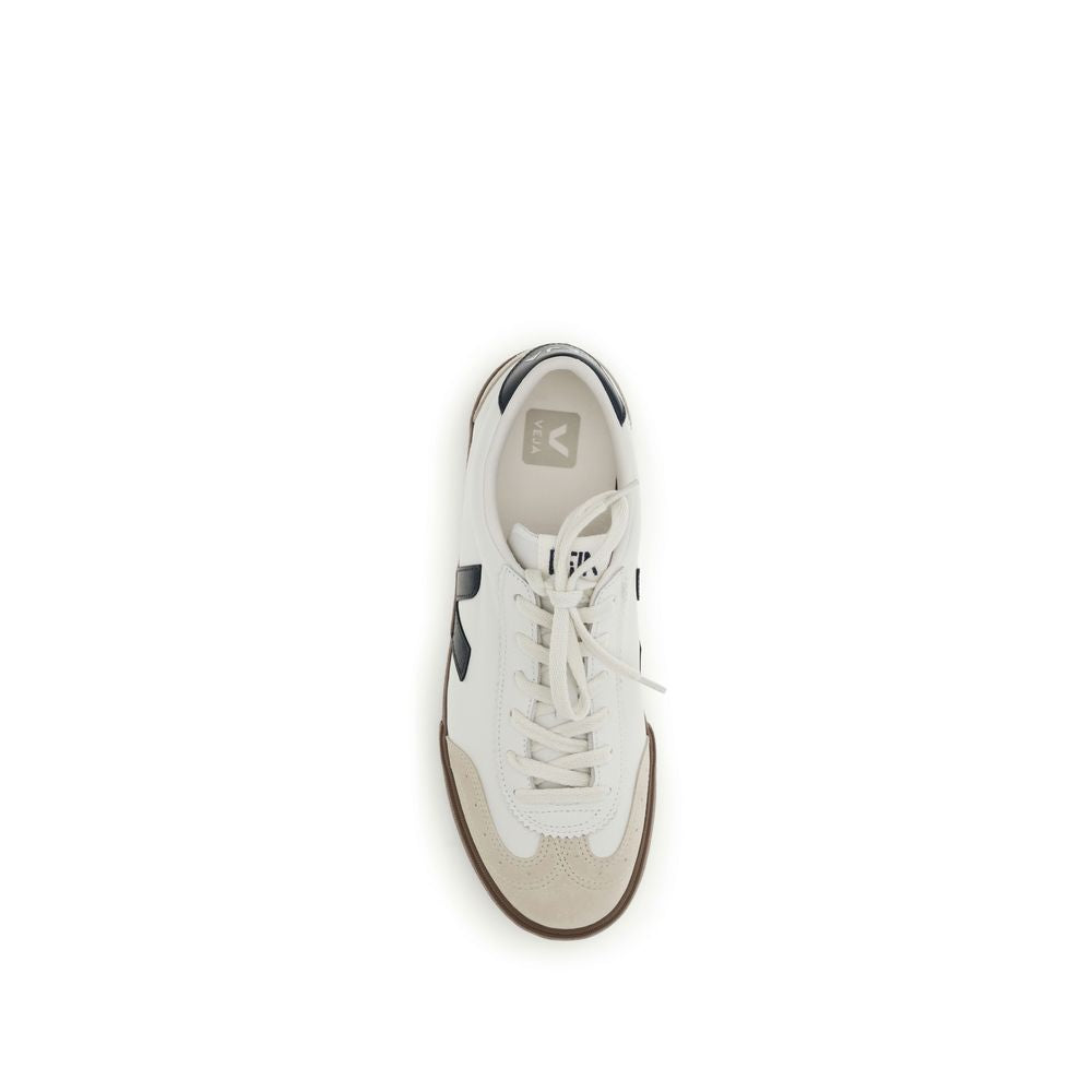 Veja Witte Kalfsleren Bos Taurus Atletische Sneakers