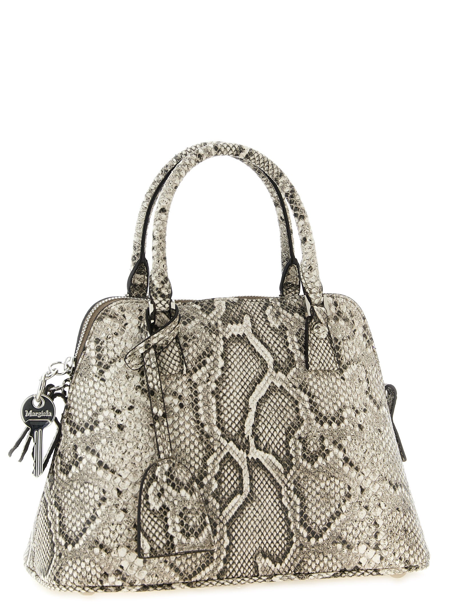 Maison Margiela Grey Goatskin Shoulder Bag