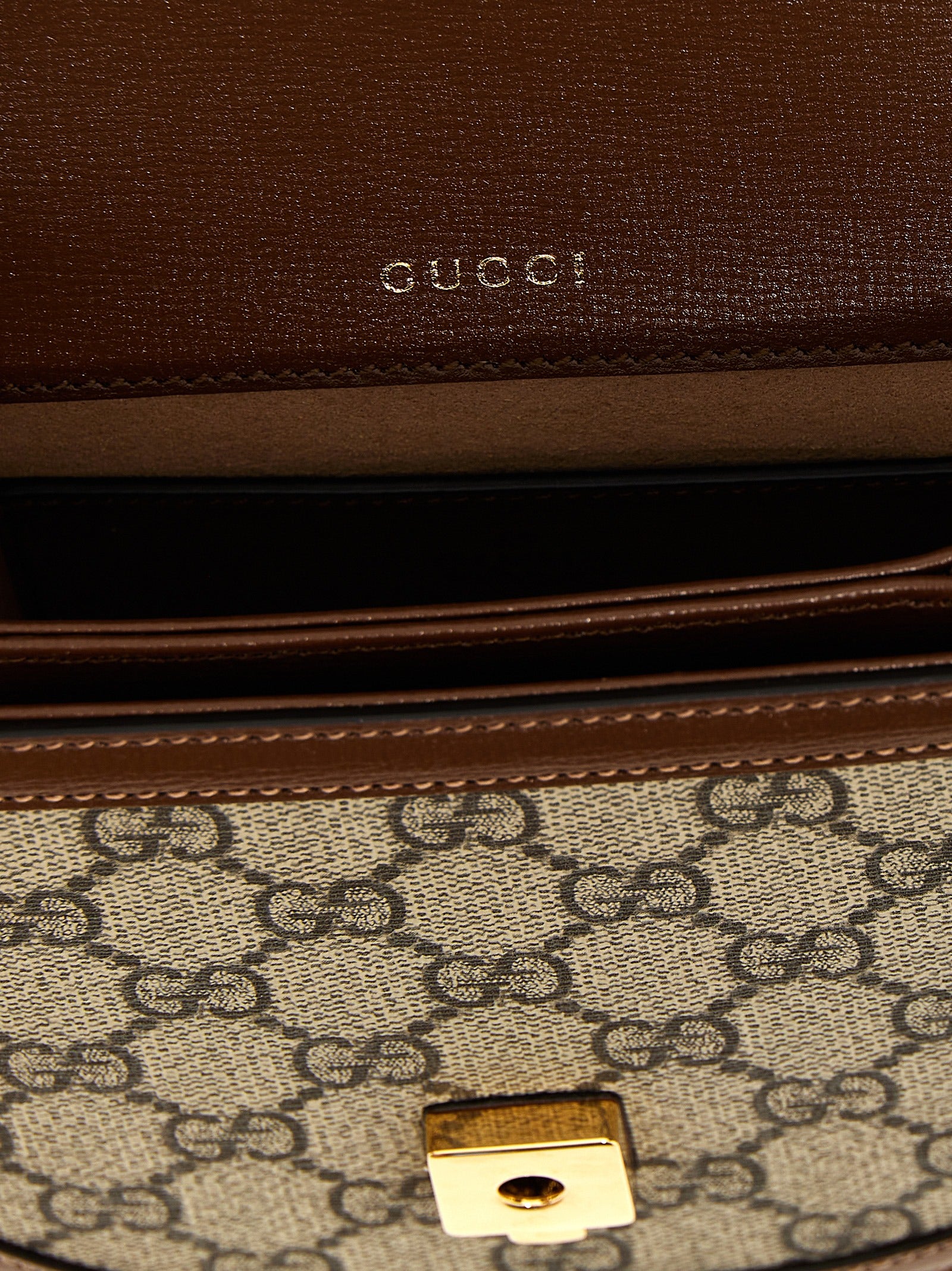 Gucci Bruine Polyethyleen Handtas