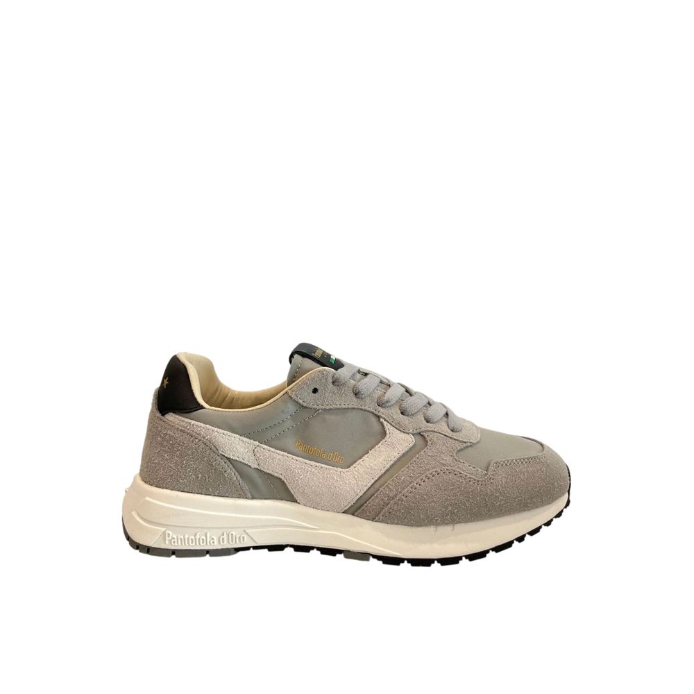 Pantofola D'Oro Grijze Suède Herensneaker
