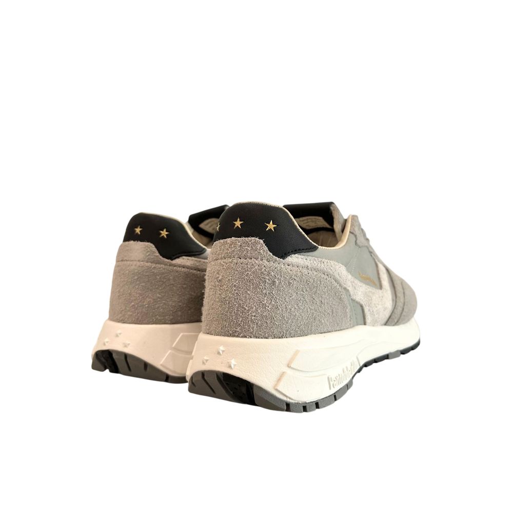 Pantofola D'Oro Grijze Suède Herensneaker