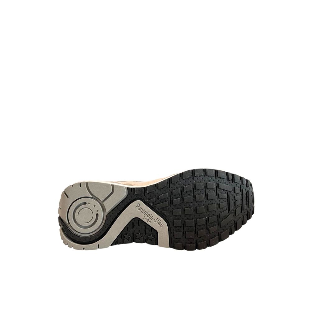 Pantofola D'Oro Grijze Suède Herensneaker