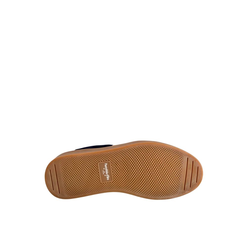 Pantofola D'Oro blauwe suède herensneakers