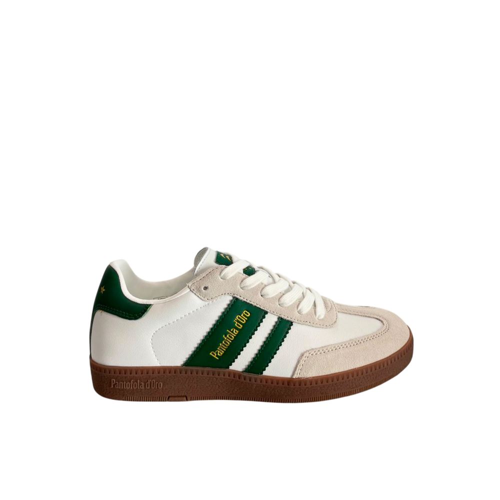 Pantofola D'Oro Groene Suede Heren Sneakers