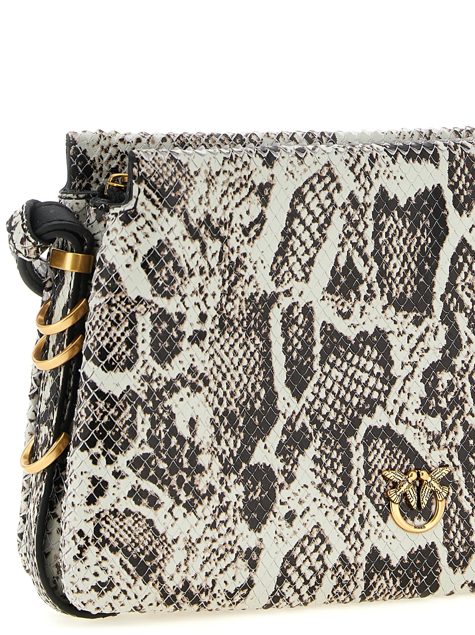 PINKO Multikleurige Crossbodytas van rundleer
