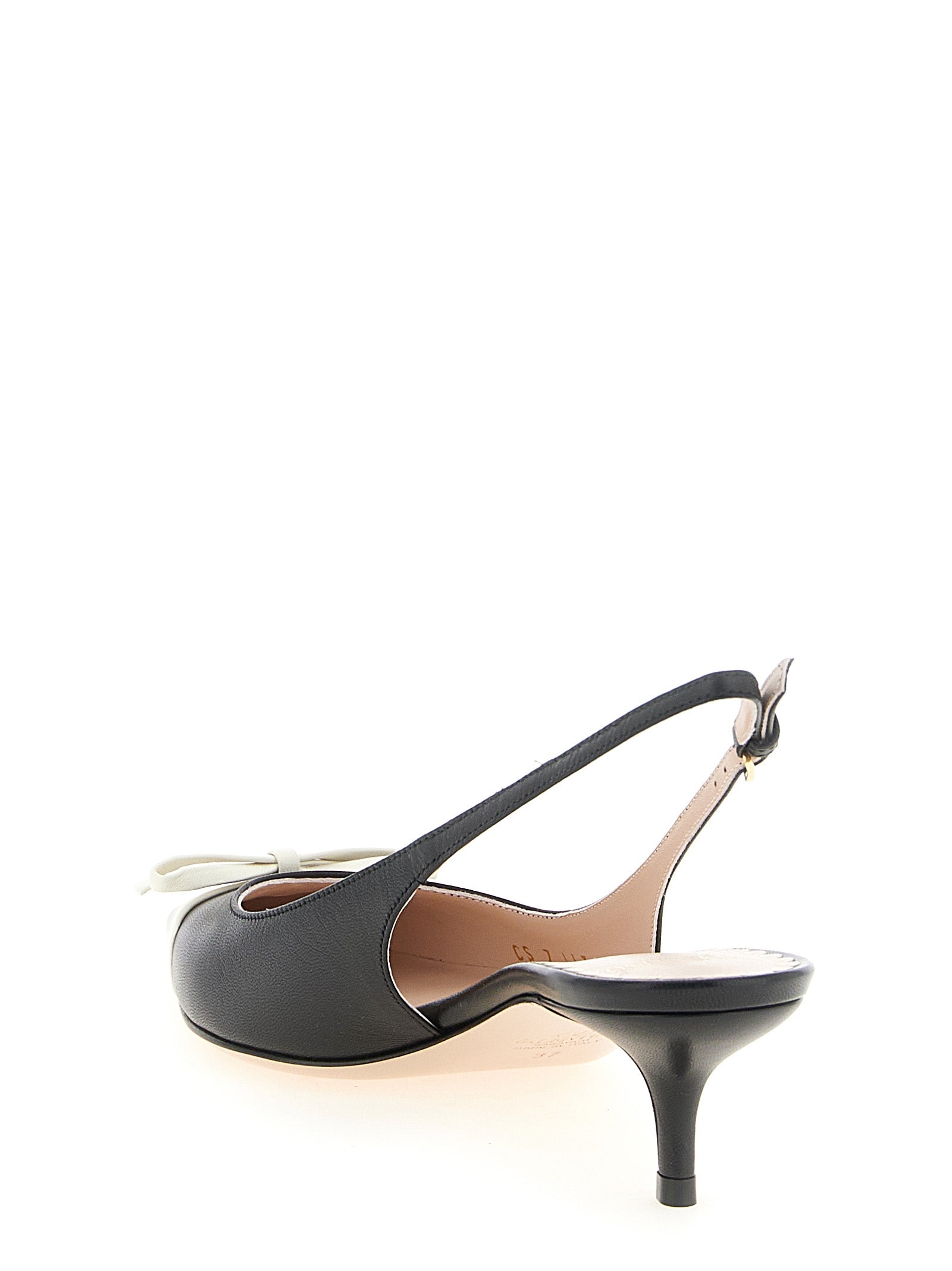 Valentino Garavani Bicolor Leren Pumps Met Halfhoge Hak
